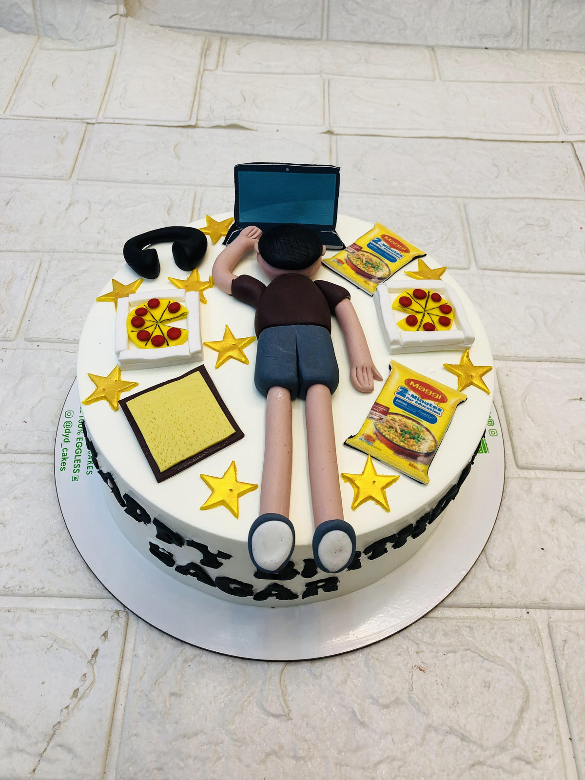 Custom Cake for lazy boy