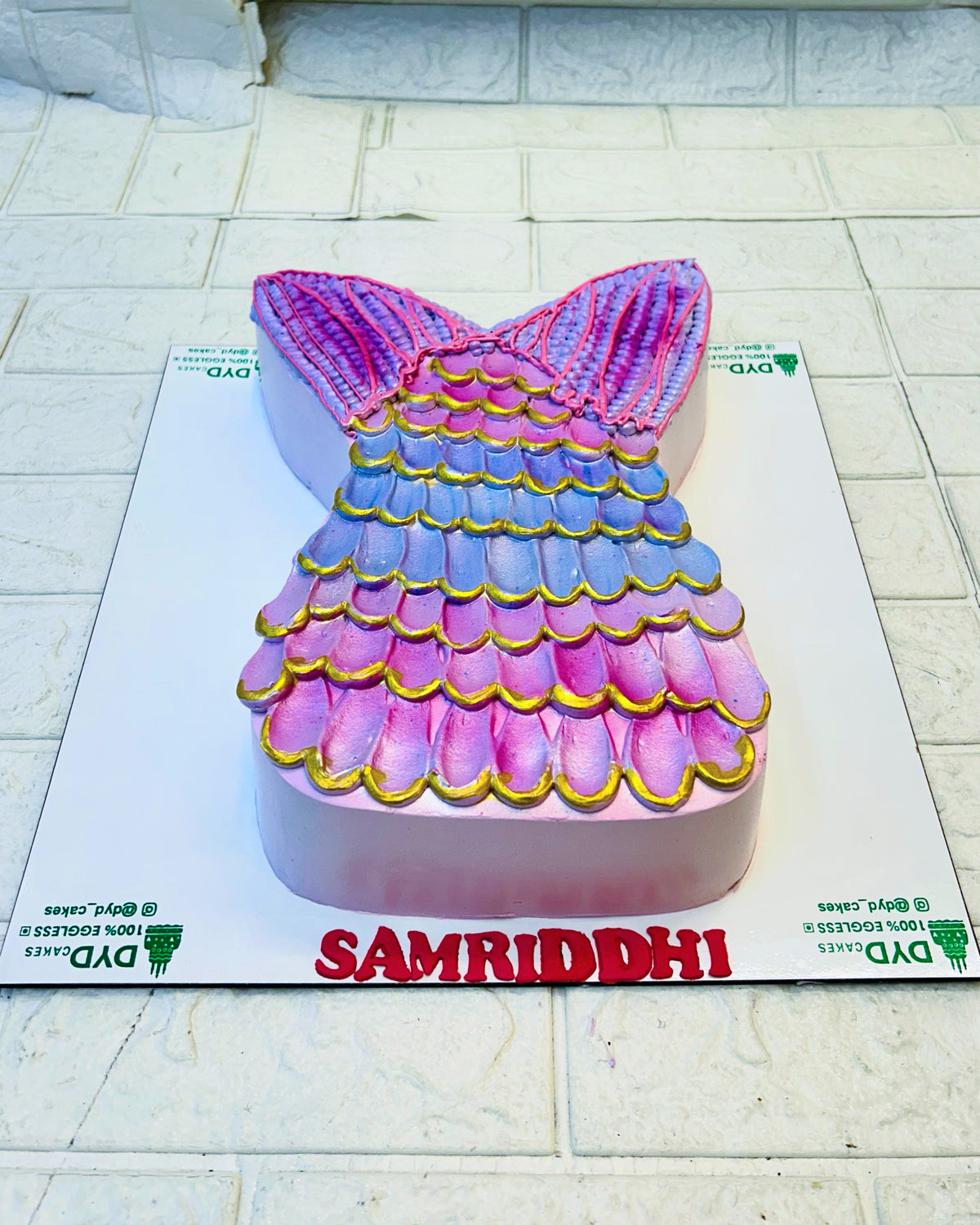 Mermaid Tail Cake