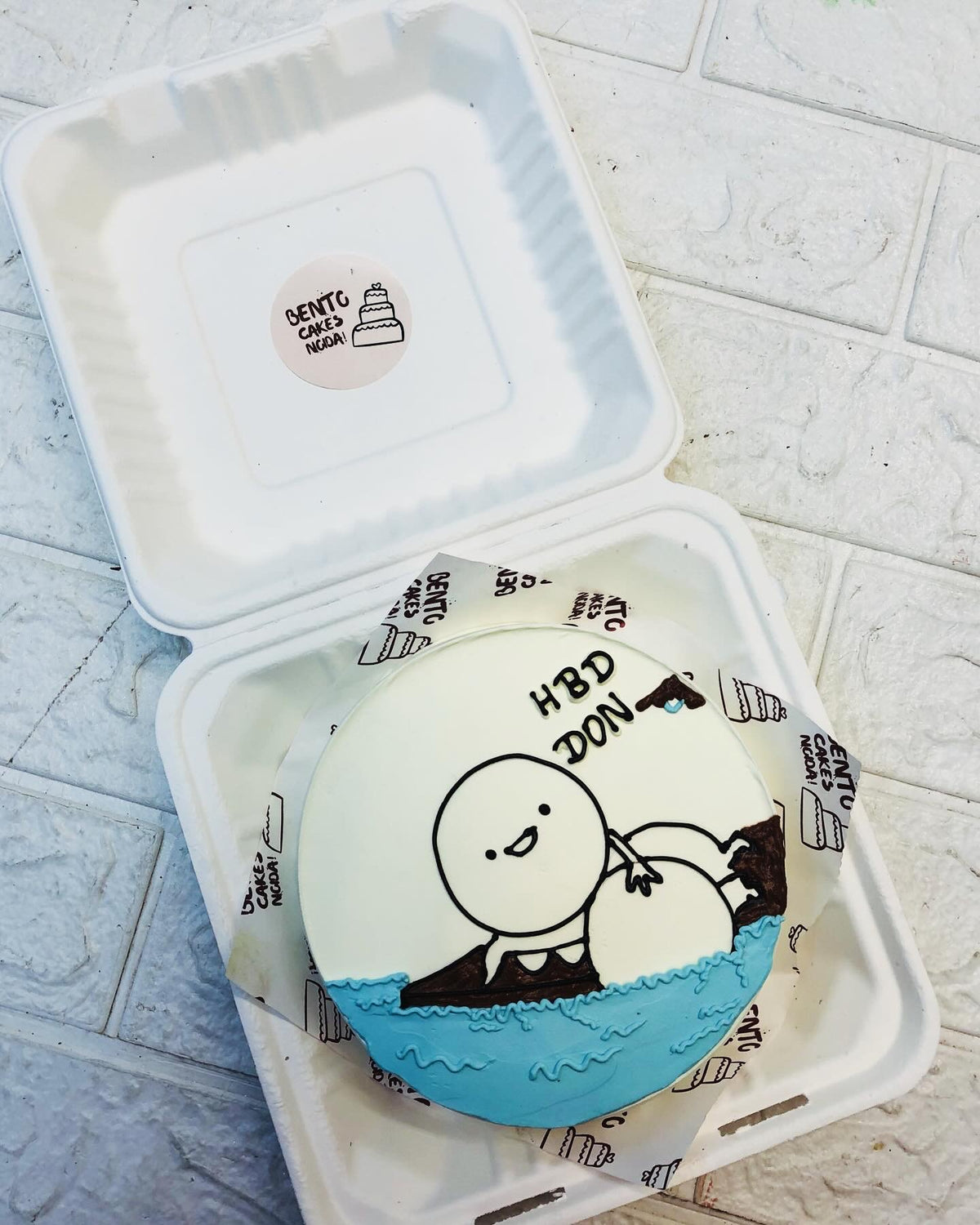 BFF Theme Birthday Bento Cake 2