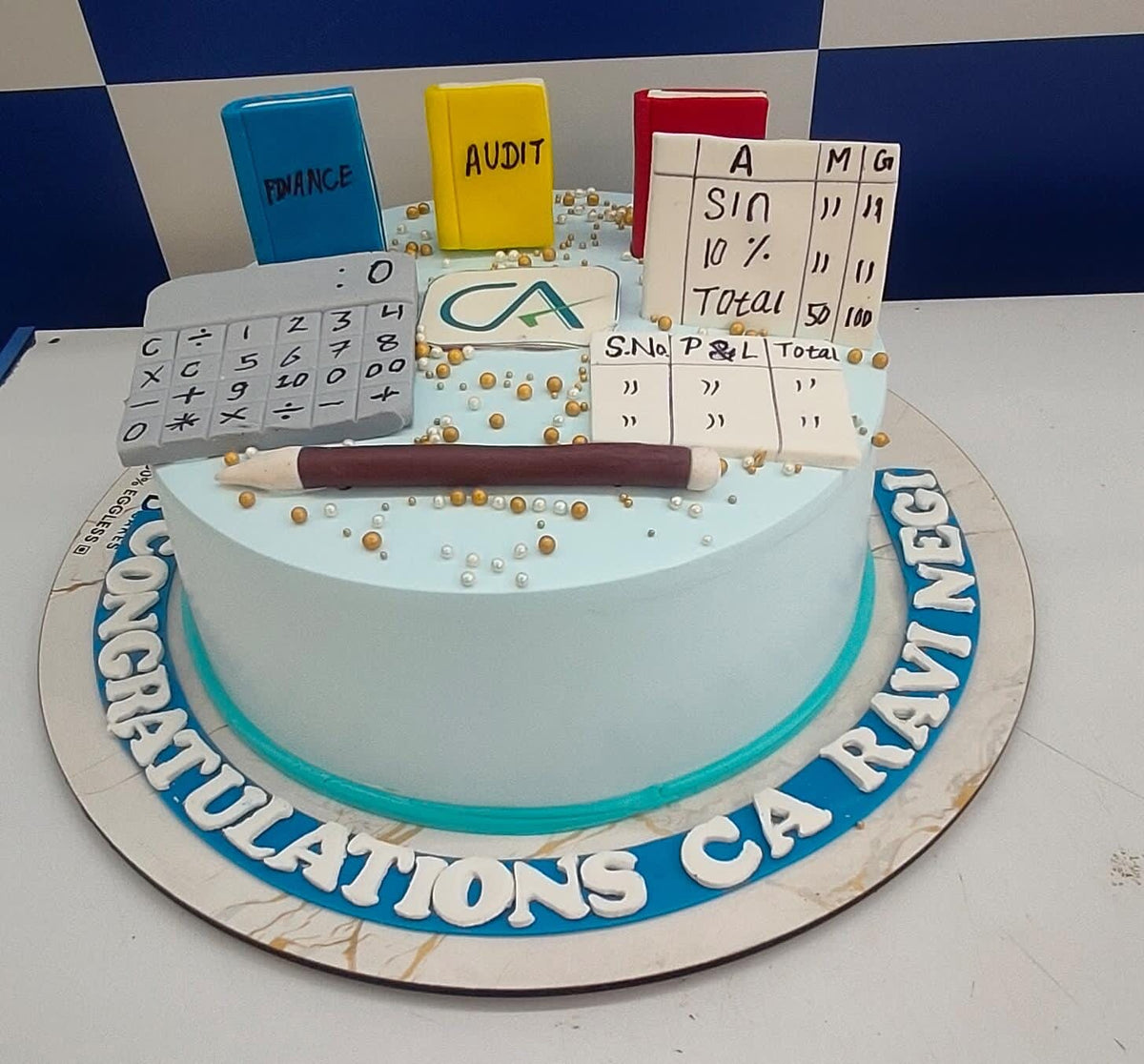 Chartered Accountant Cake