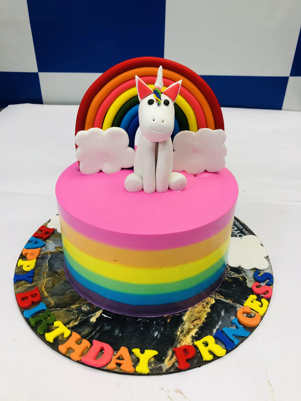 Colorful Unicorn Cake