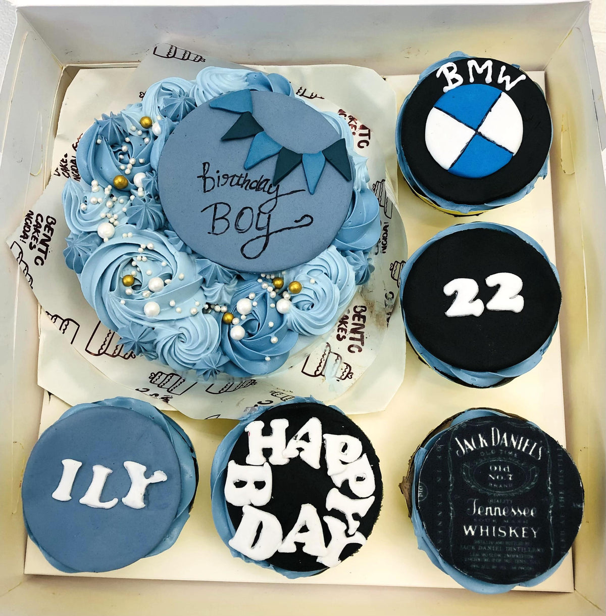 Bmw Bento Combo Themed Cake