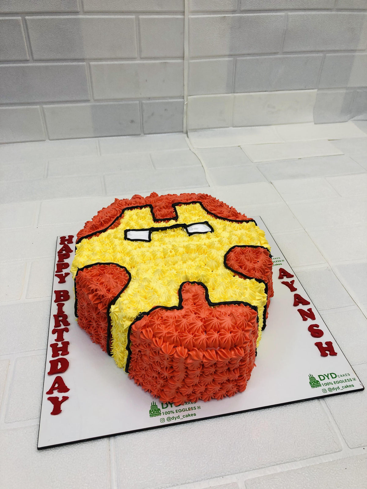 Iron Man Birthday Cake