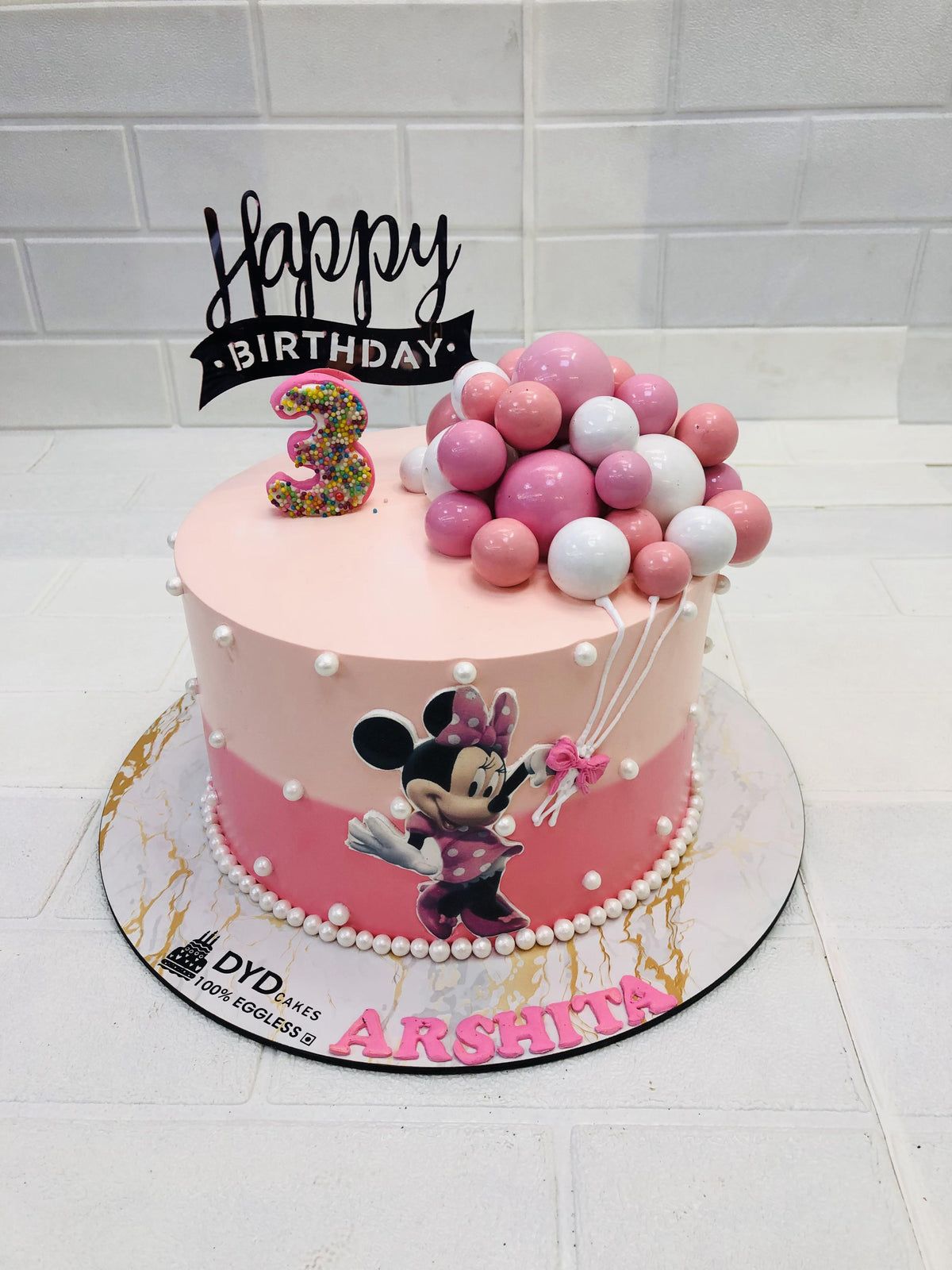 Pink Mouse Cake