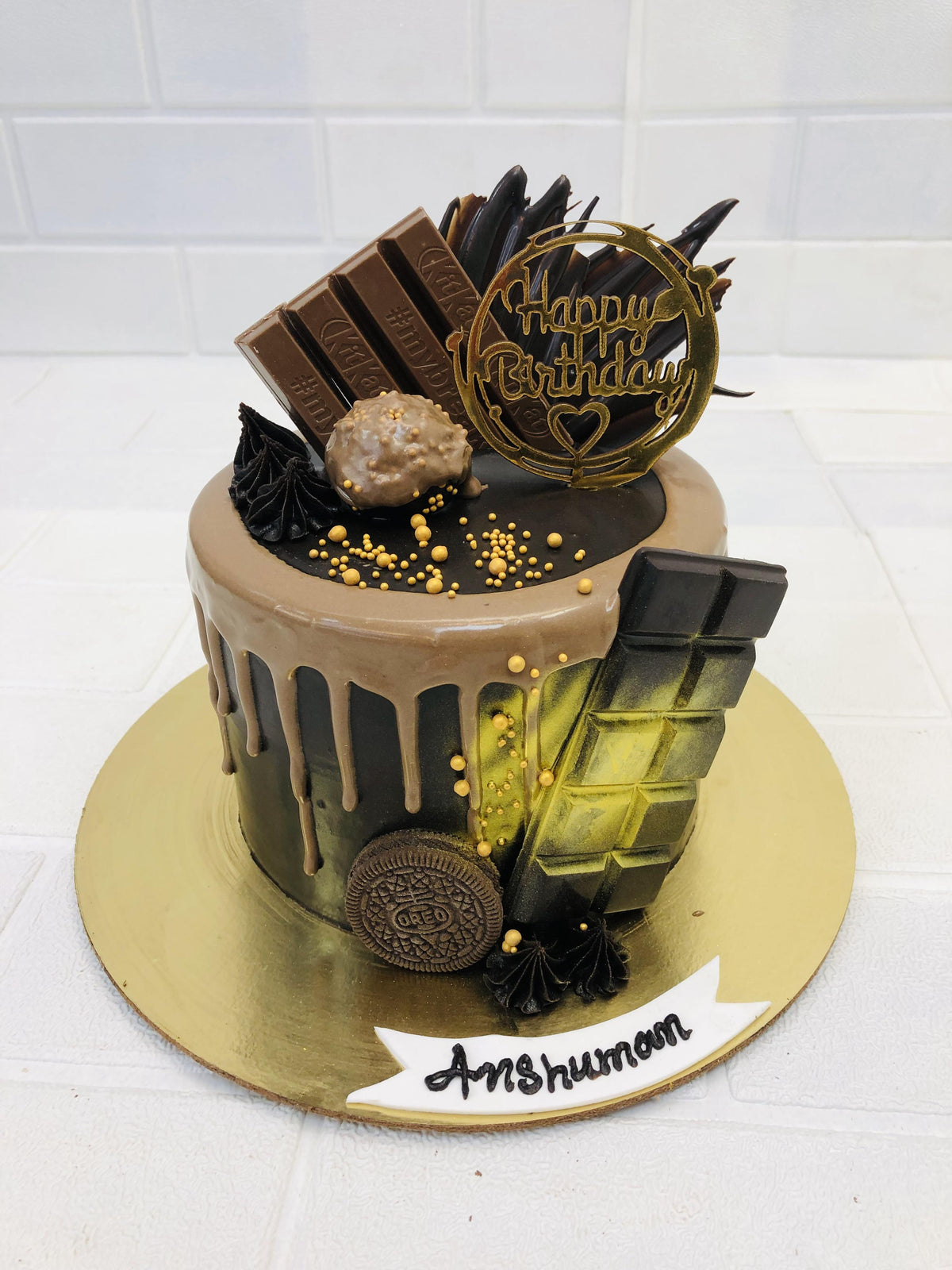 Chocolate Drip Cake 2