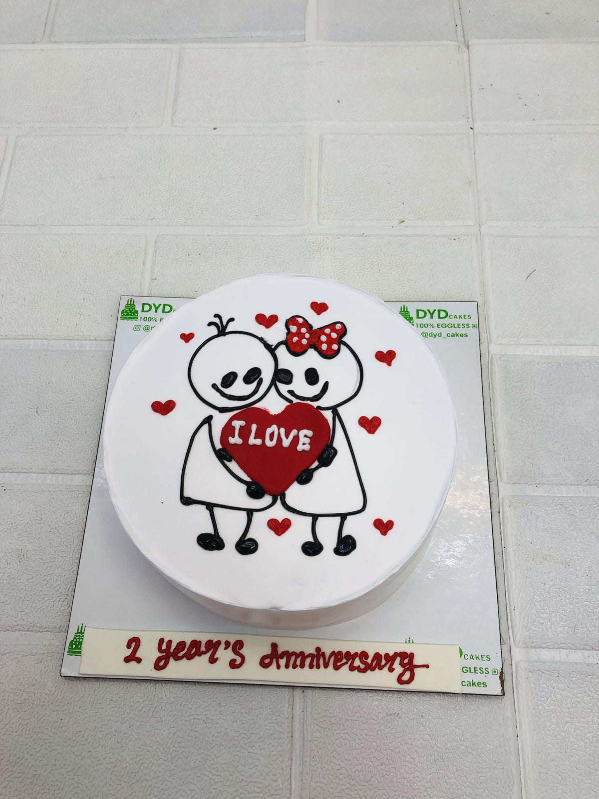 Love Theme Cake 2