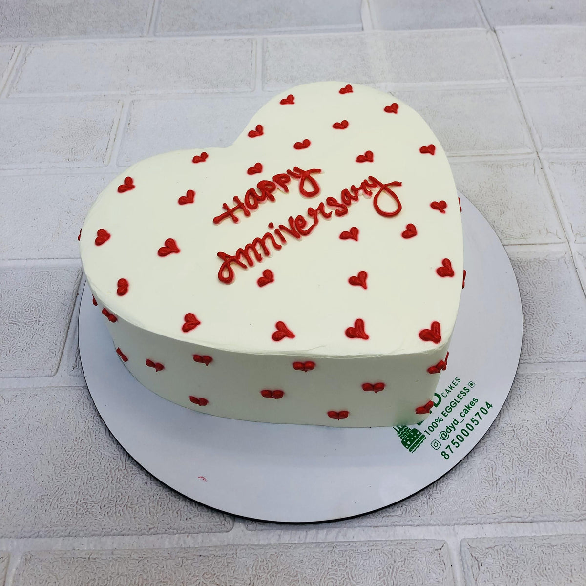 Anniversary Cream Cake