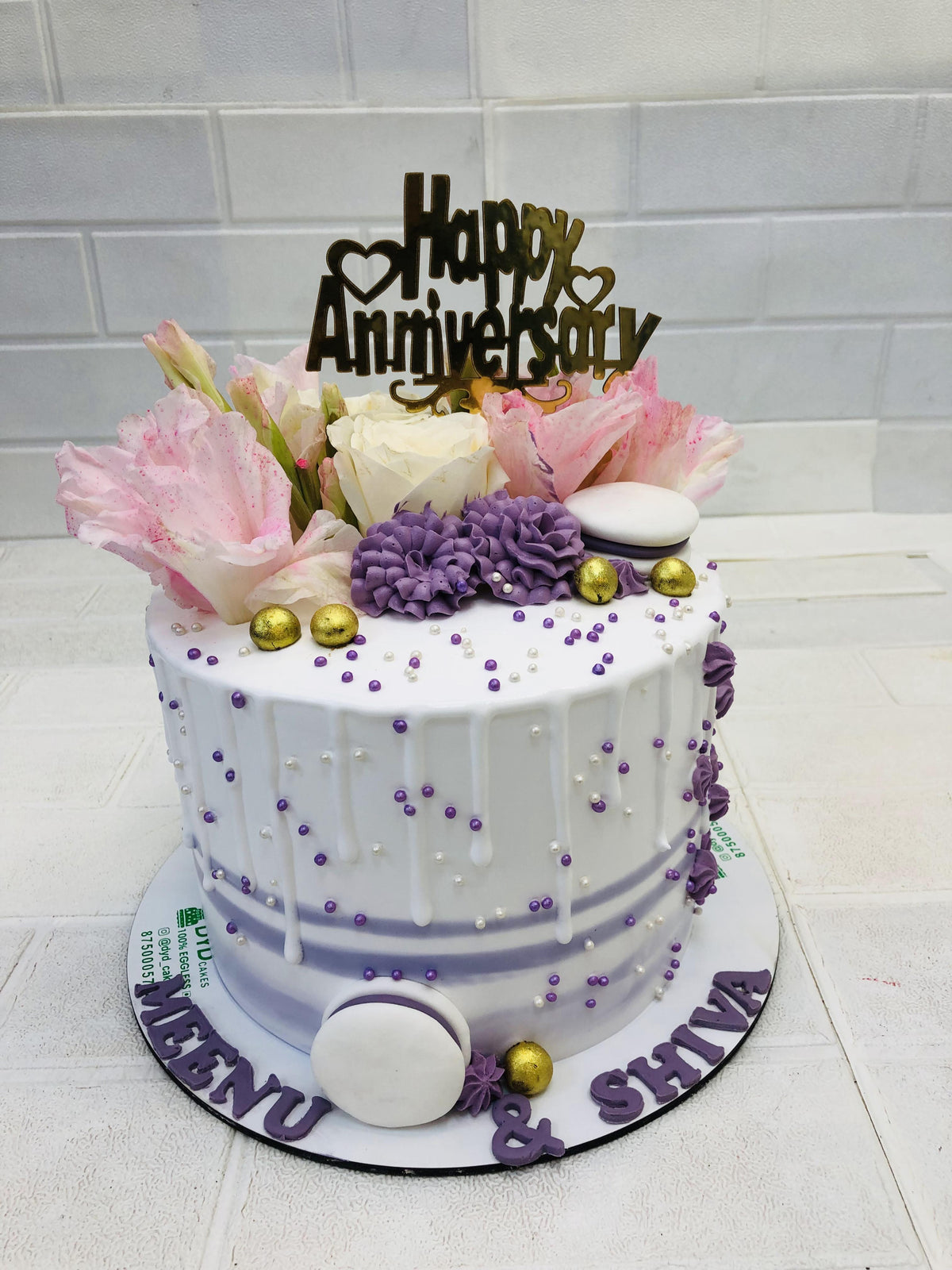 Flower Violet Cake