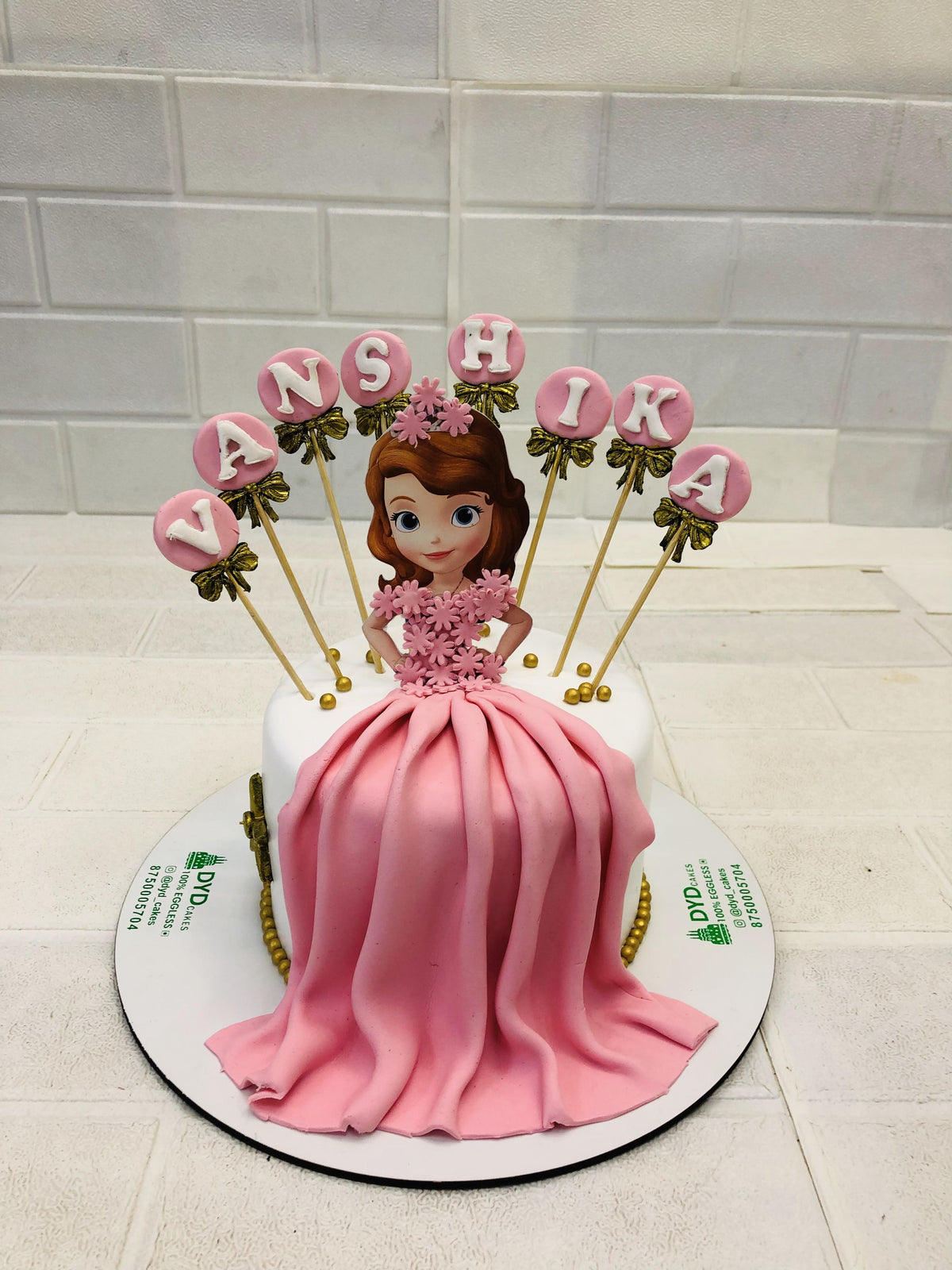 Sophia Princess Theme Cake