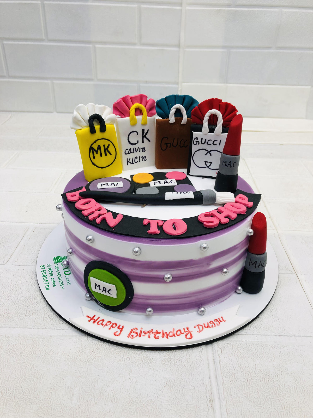 Shopping Lover Theme Cake