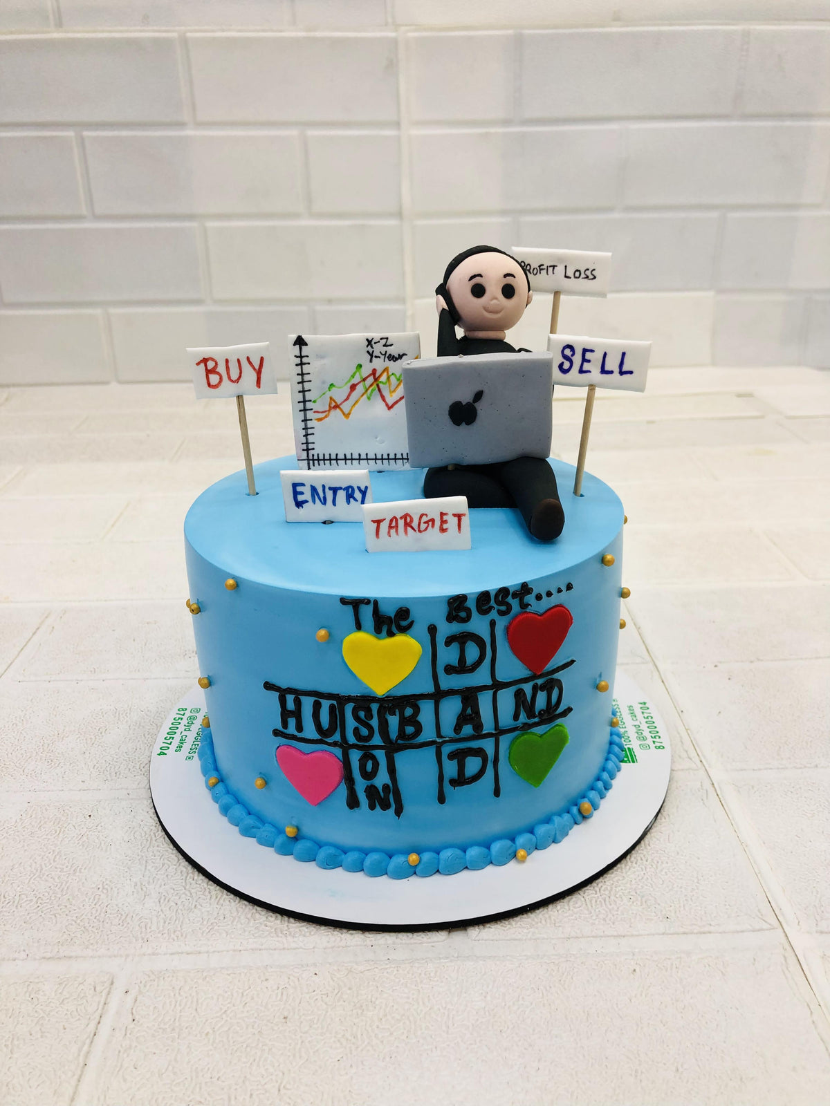 Work And Play Cake