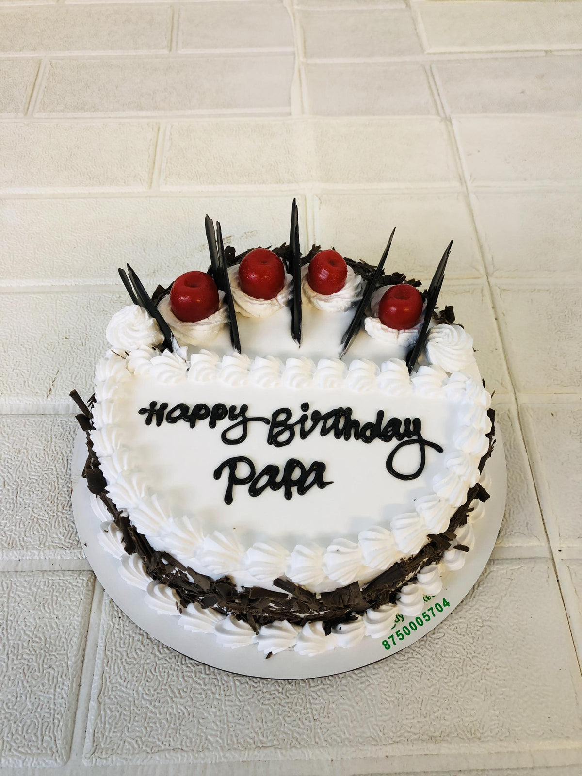 Black Forest Birthday Cake