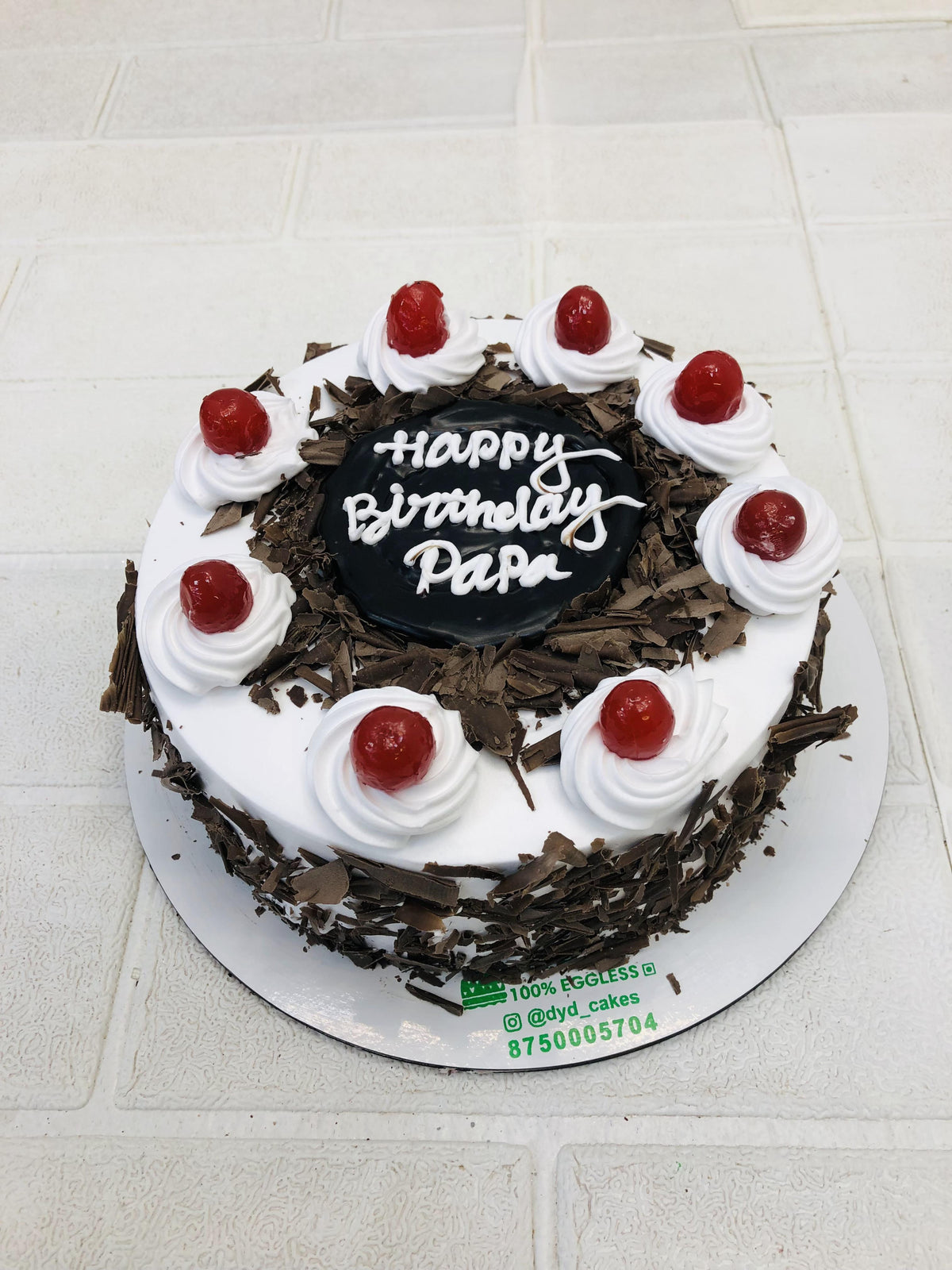 Black Forest Birthday Cake