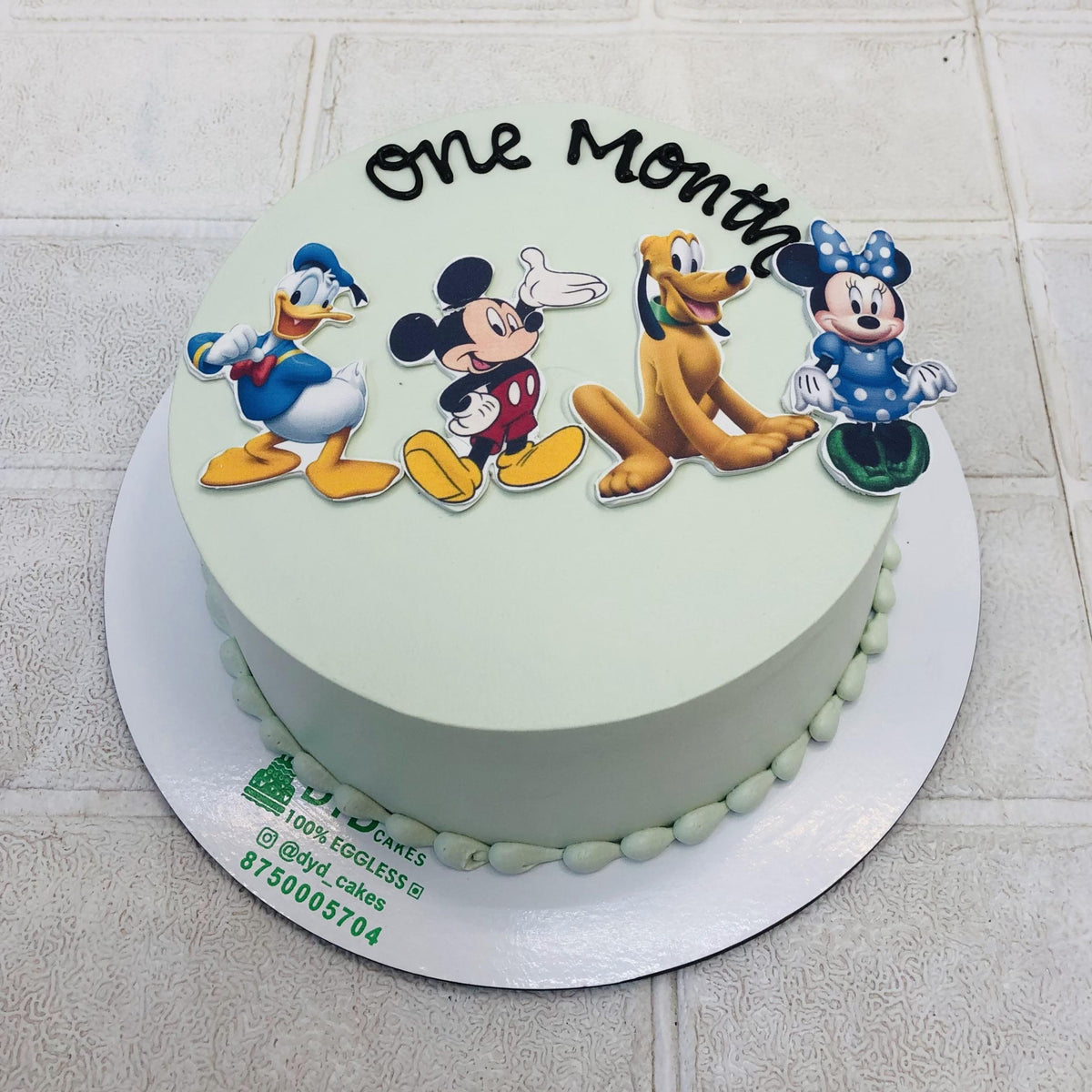 Baby Mickey Mouse Cake