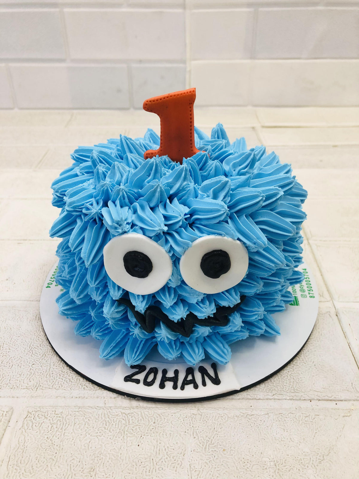 Funky Monster Theme Cake