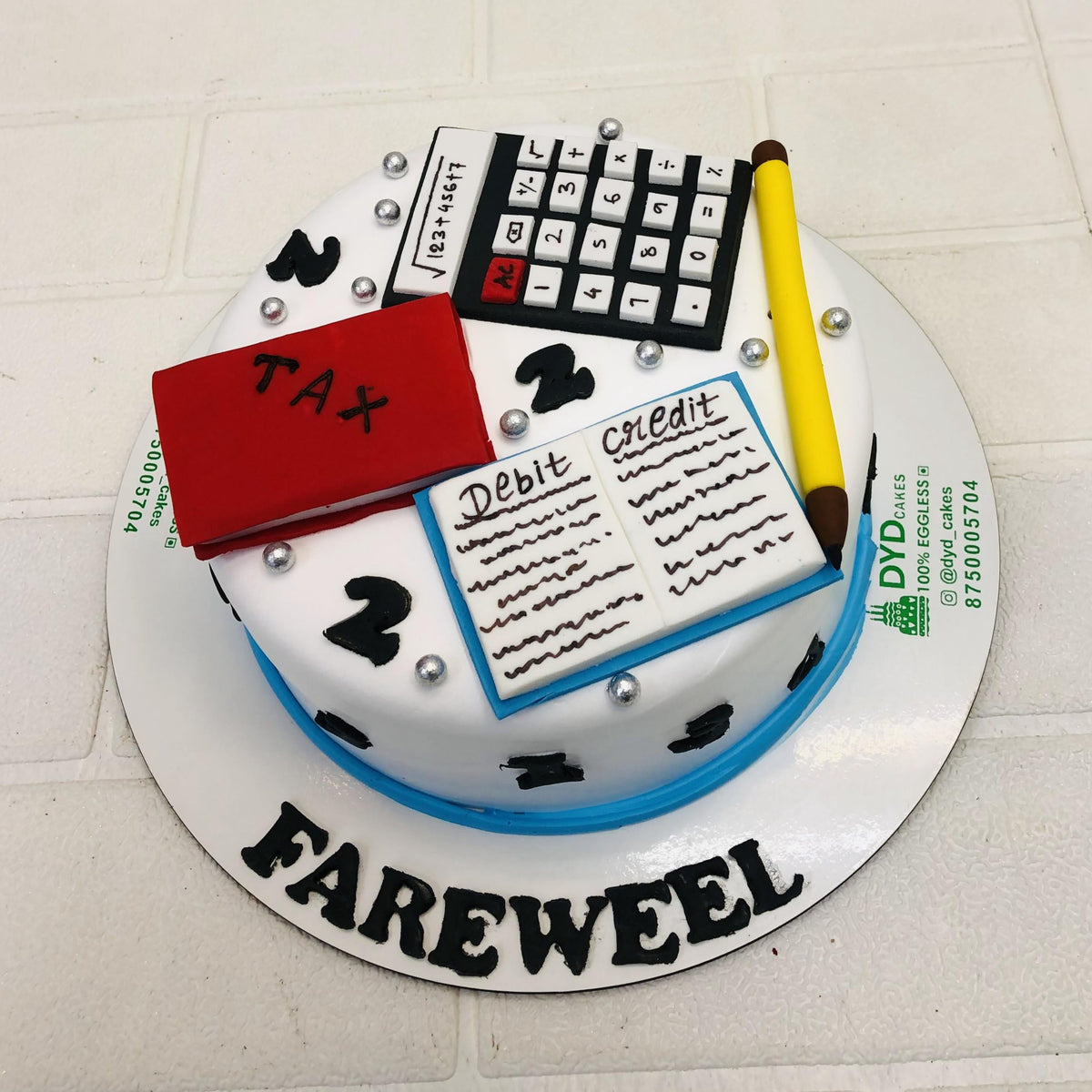 CA Farewell White Cake