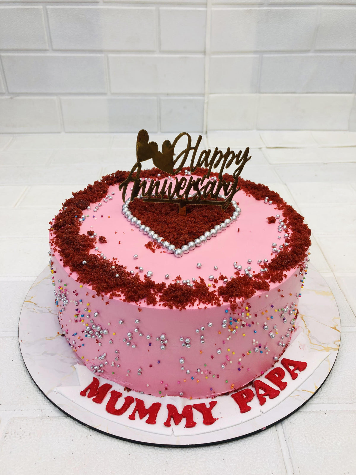 Love Pink Beauty Cake