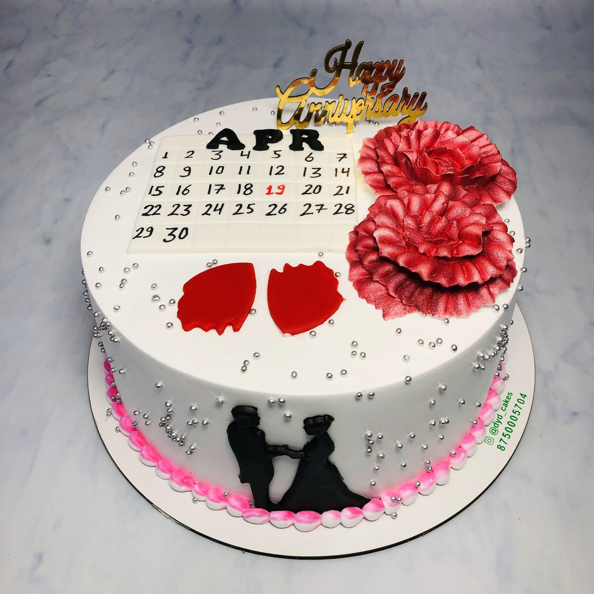 Best Calendar Anniversary Cake