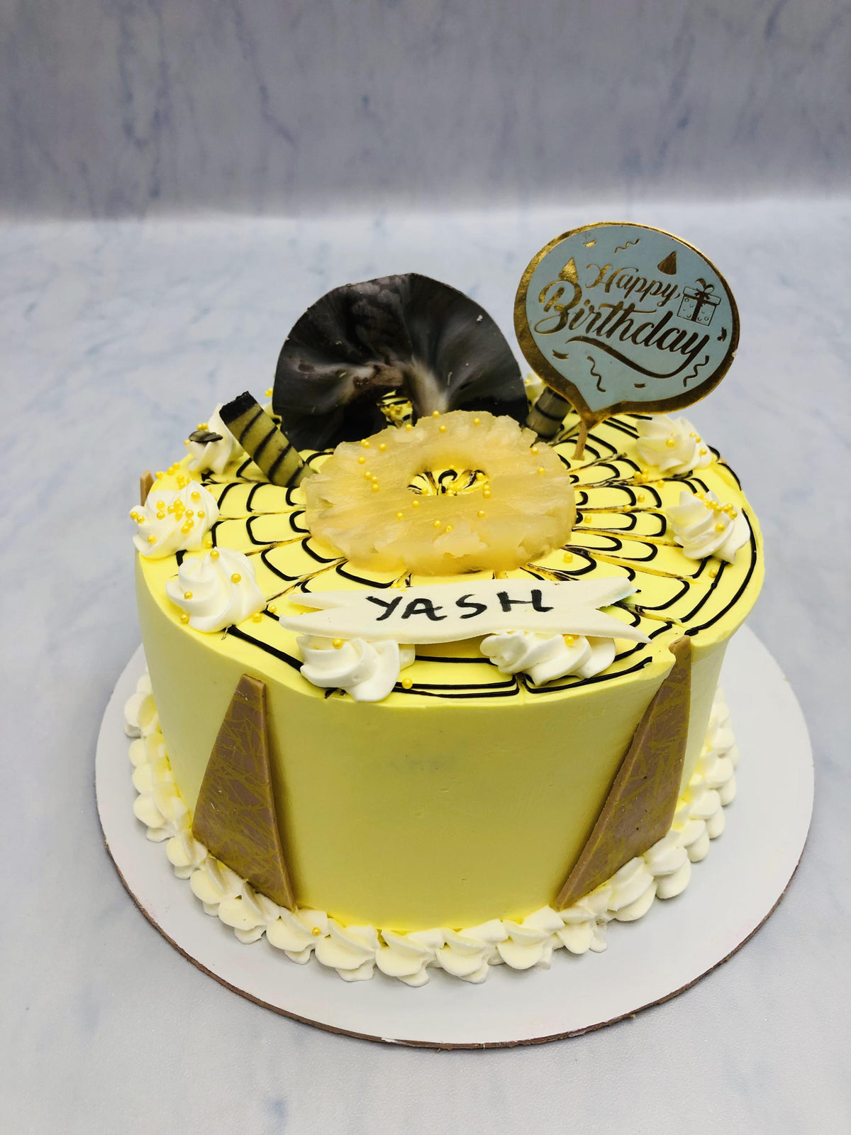 Pineapple Theme Cake