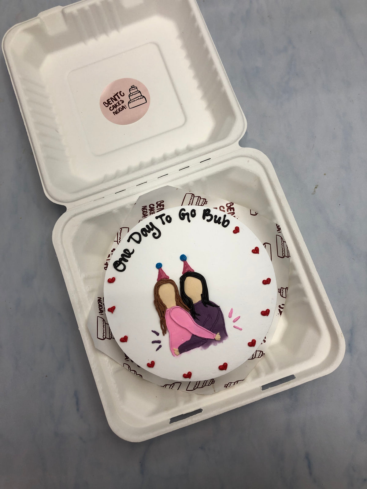 Cute Friends Bento Cake