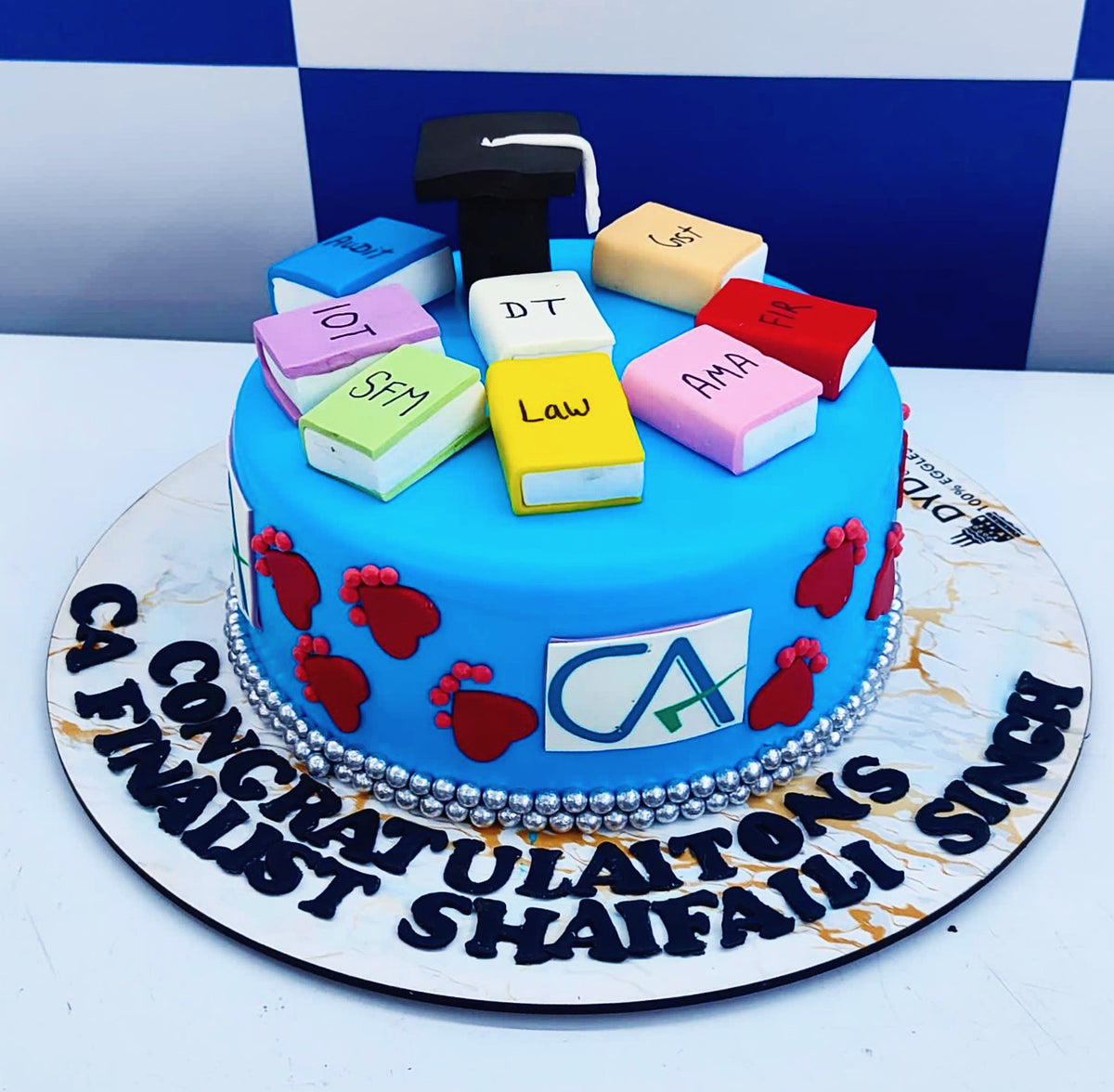 Becoming CA Theme Cake