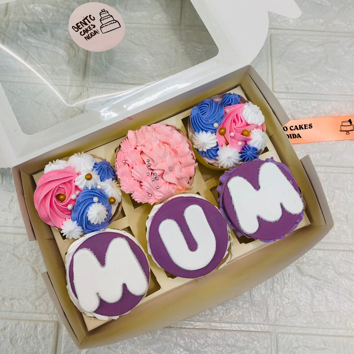 Mum Theme Beautiful Cupcakes Set