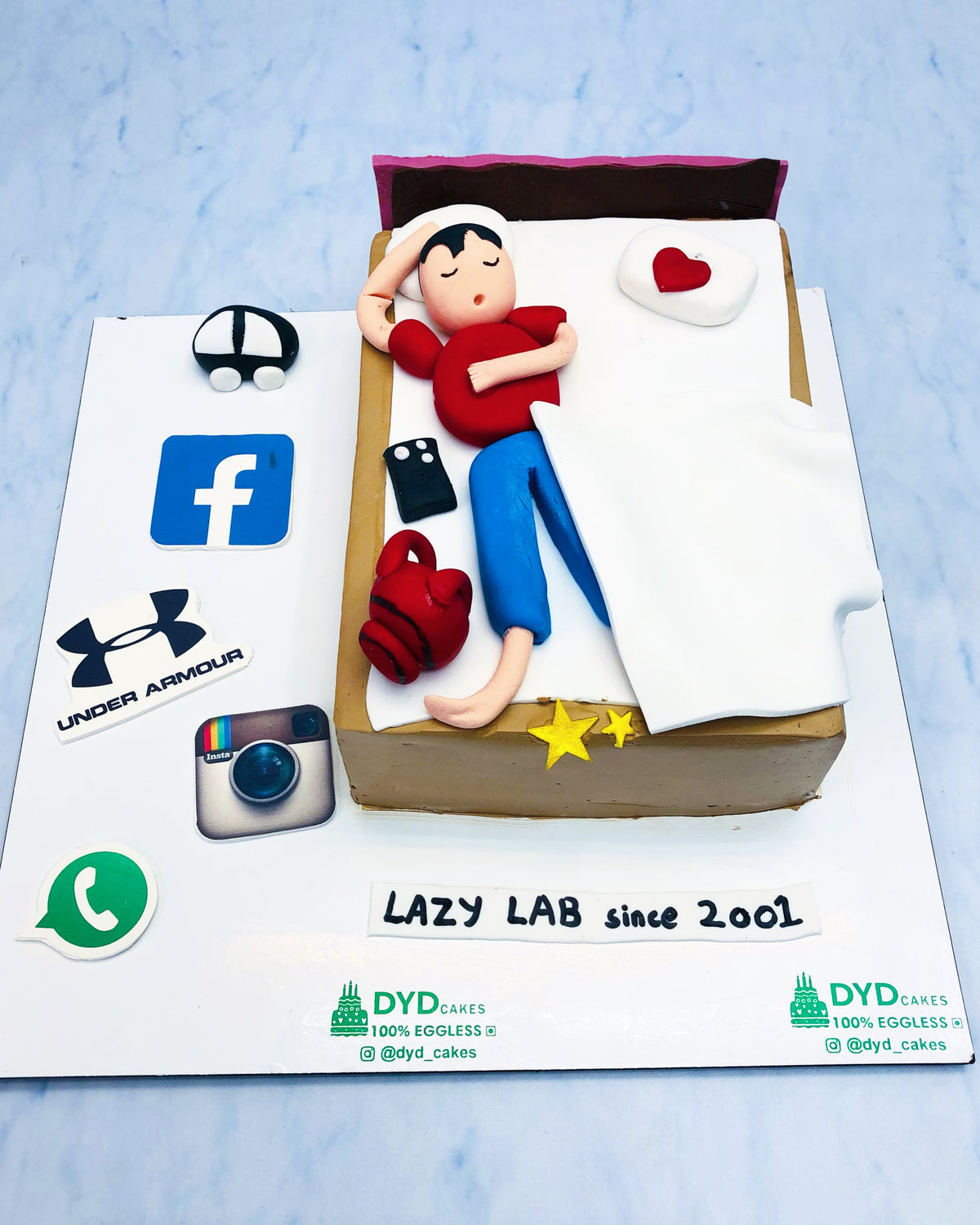 Lazy Lab Theme Cake