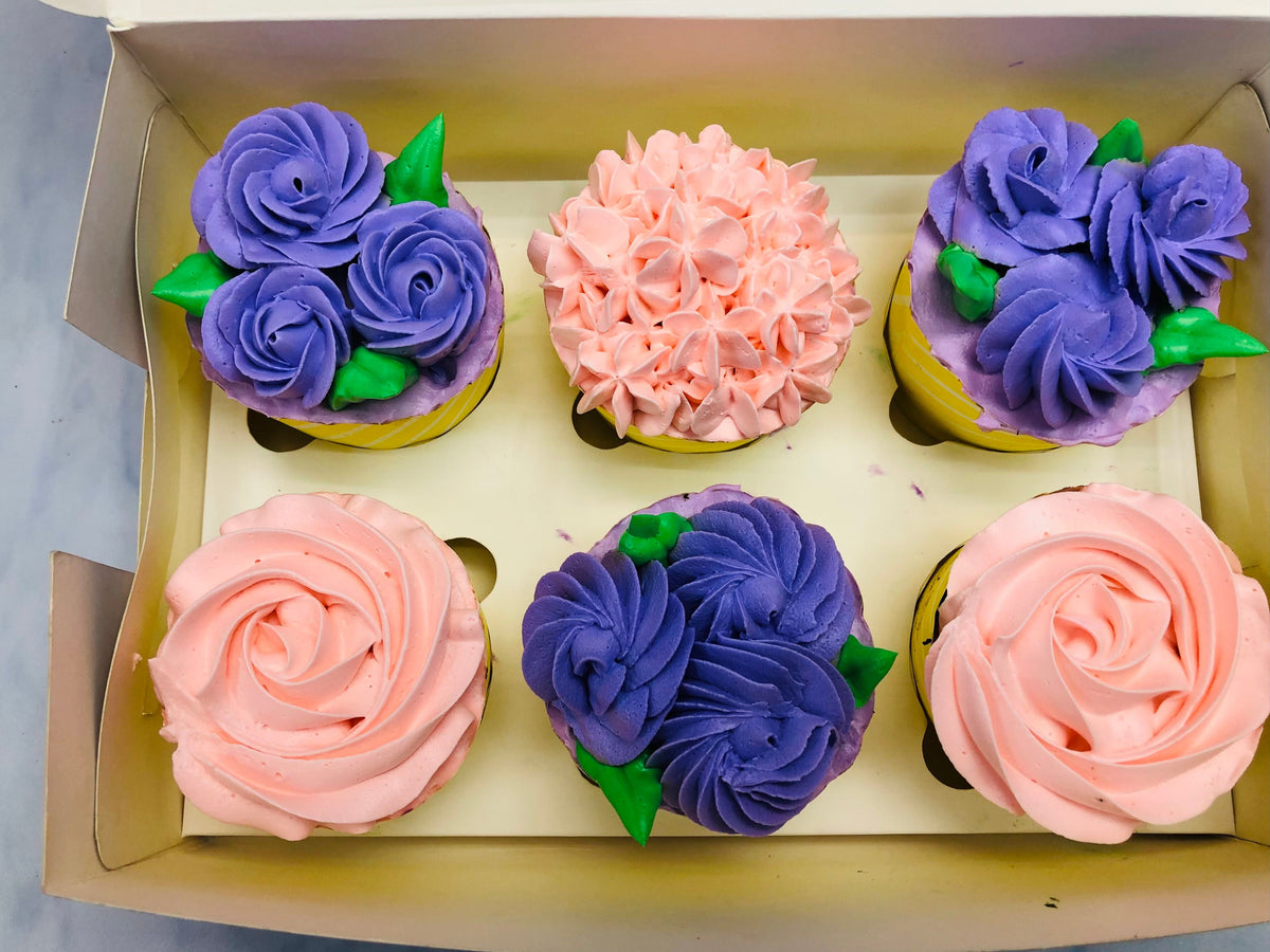 Purple Pink Sweetness Cupcakes Set