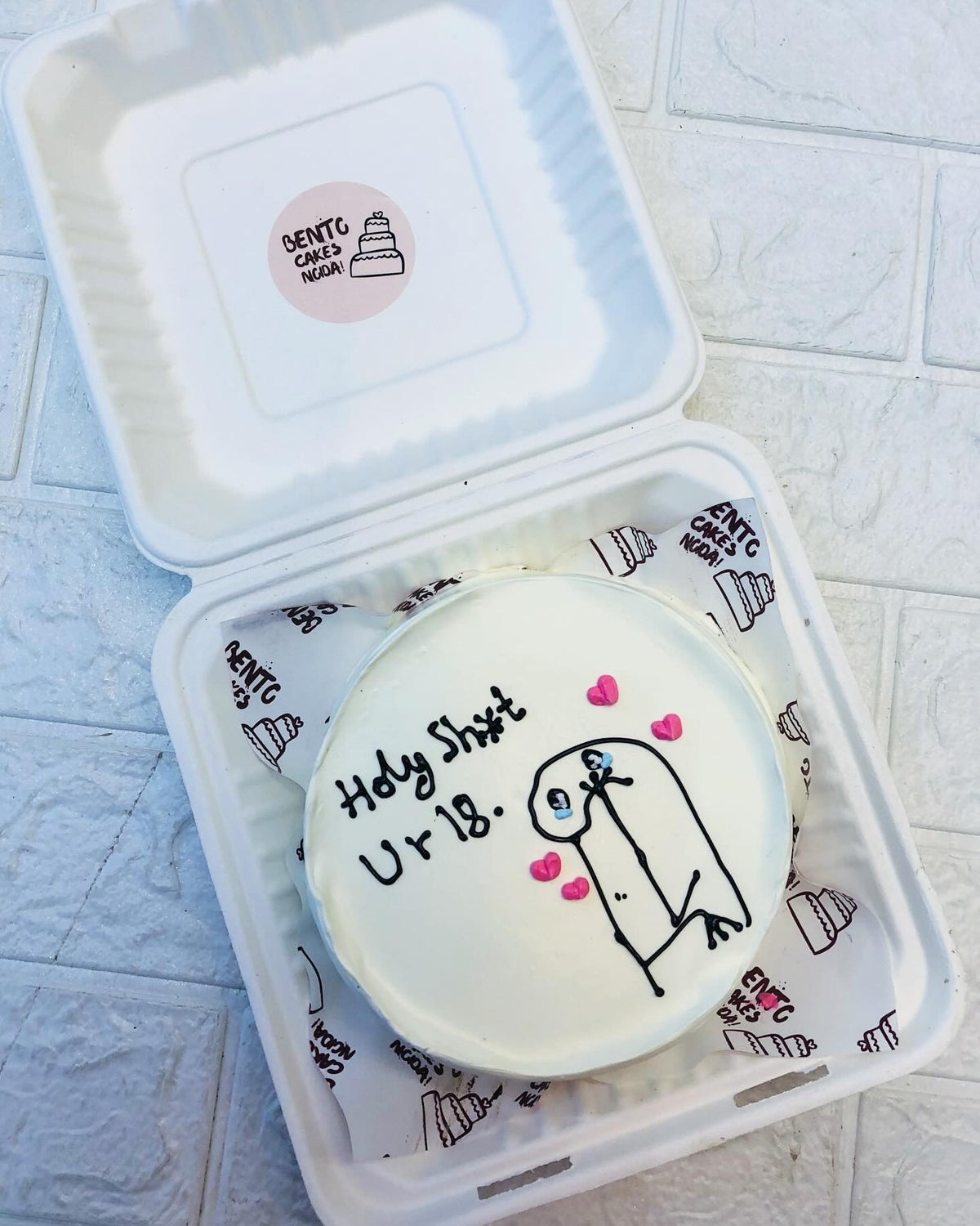 Holy Shit Theme Mimi Bento Cake