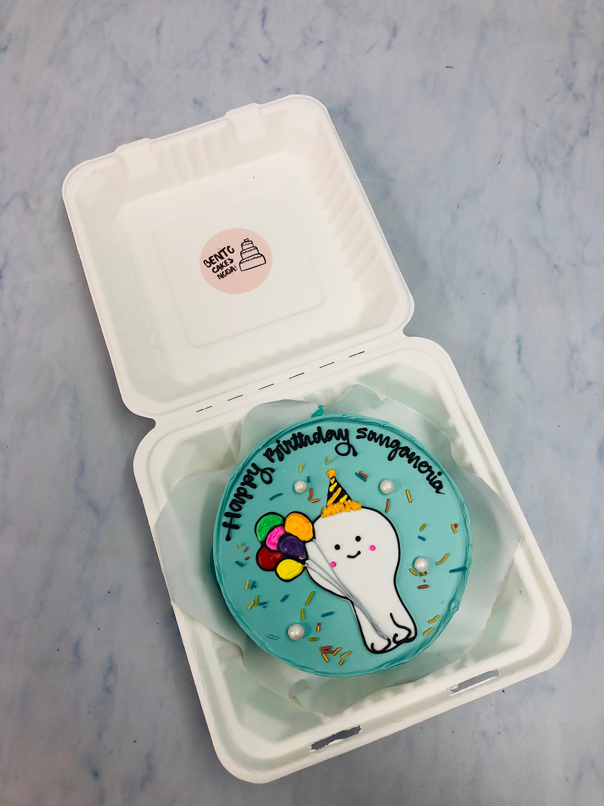 Cute Cartoon Theme Bento Cake 2