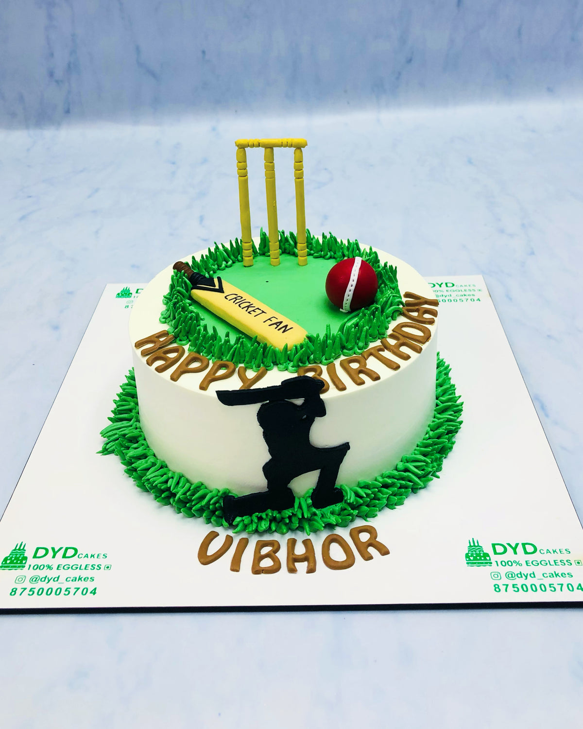 Divine Cricket Pitch Cake 2