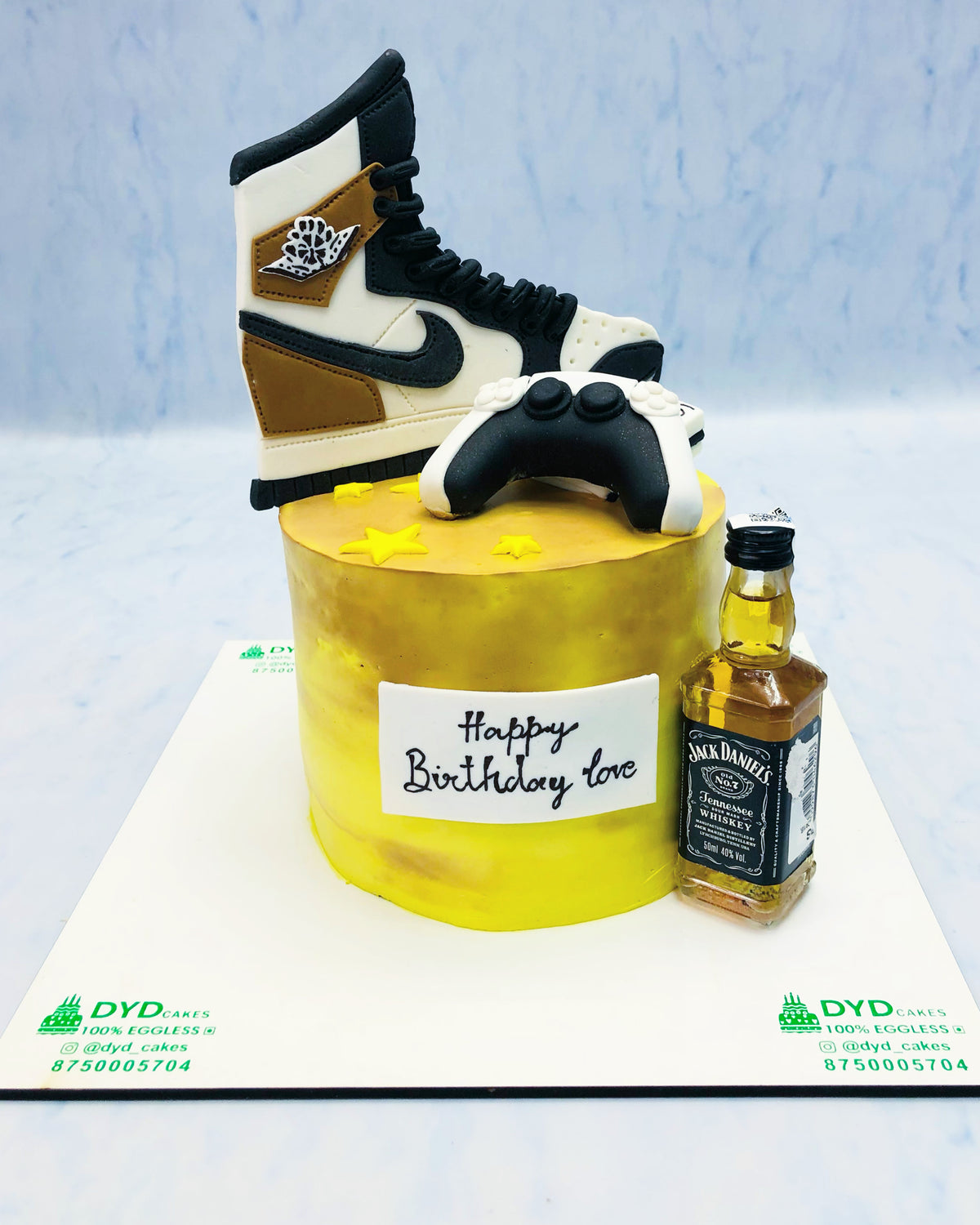 Nike Shoes Theme Jack Daniels Cake