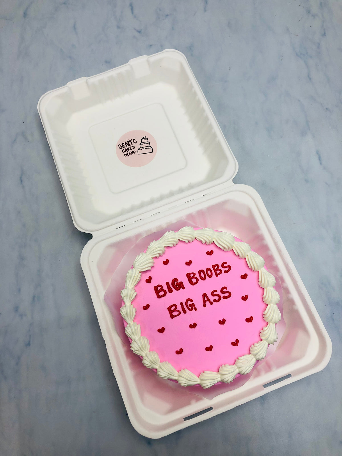 Big Boobs & Ass Theme Bento Cake