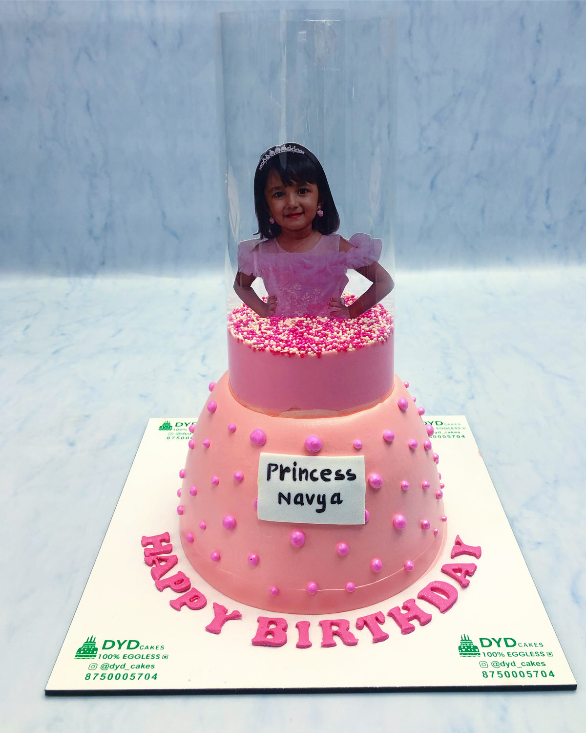 Princess Theme Beautiful Birthday Cake