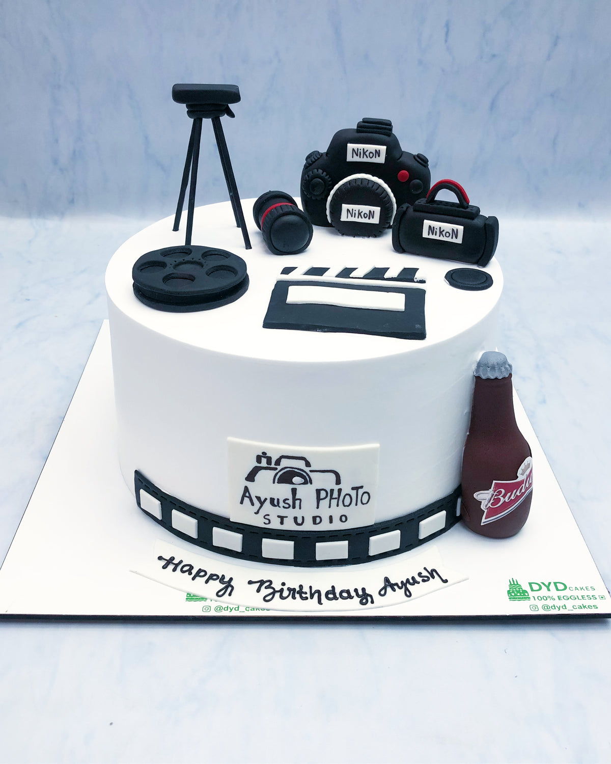 Photographer Theme Cake