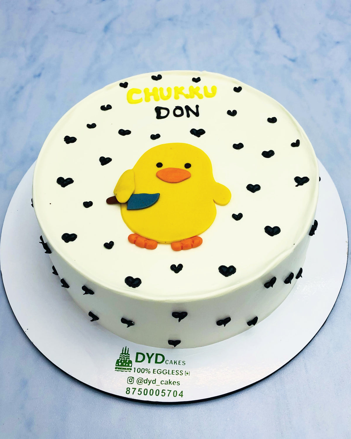 Yellow Duck Theme Cake