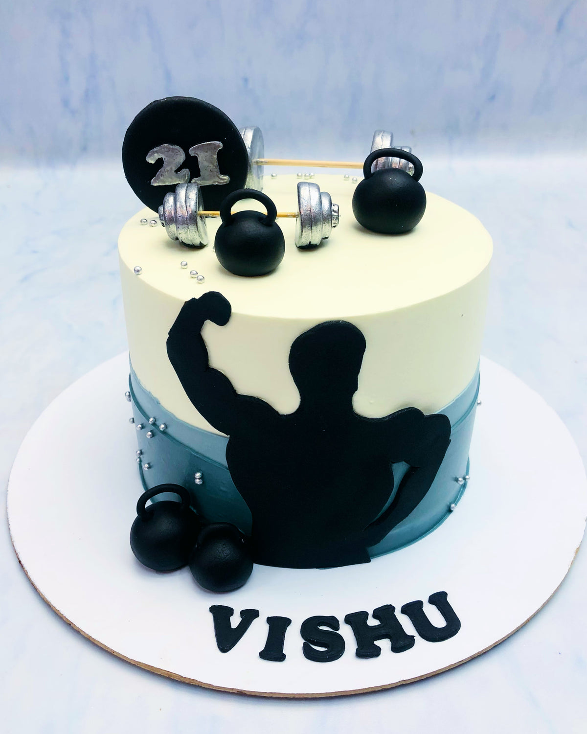 Gym Themed Cake 2