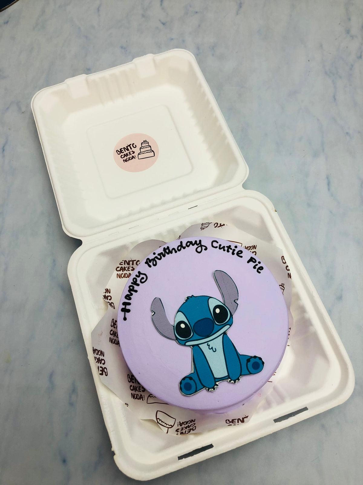 Lilo & Stitch Theme Bento Cake