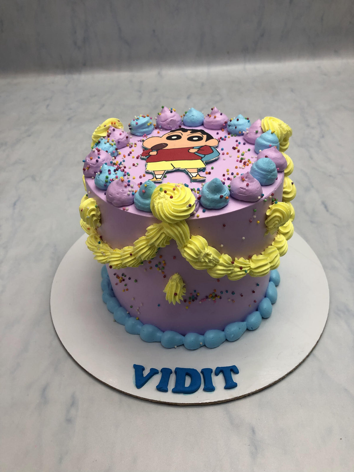 Shin-Chan Theme Designer Cake