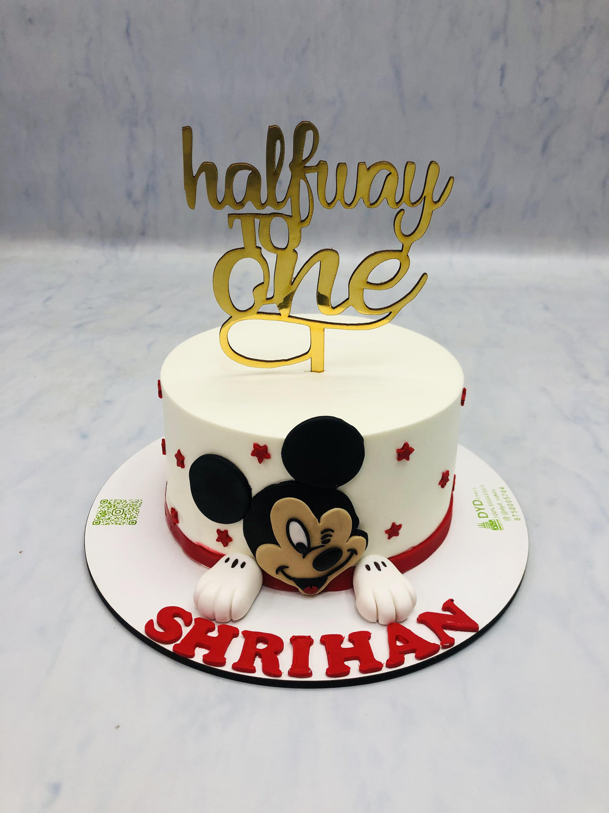 Happy Micky Mouse Birthday Cake