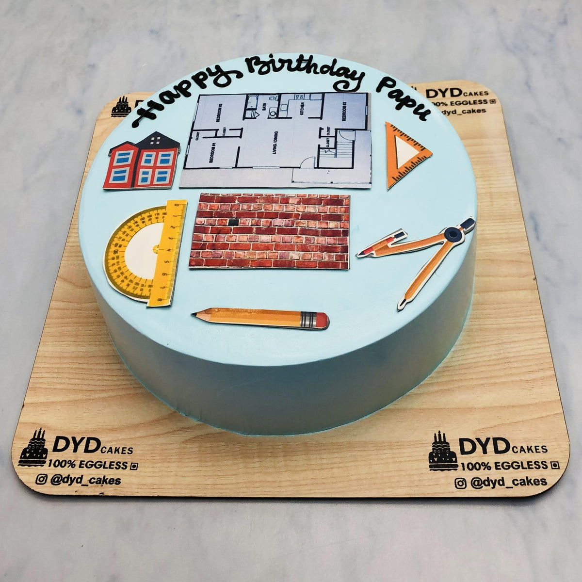 Civil Engineer Theme Cake 2