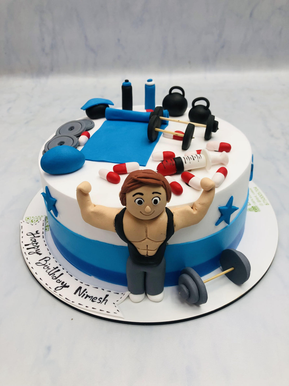 Body Builder Cake 3