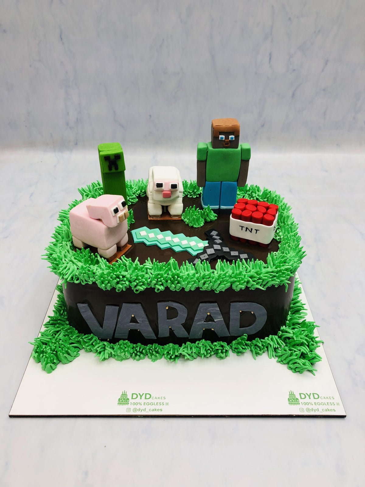 Minecraft Game Black Cake