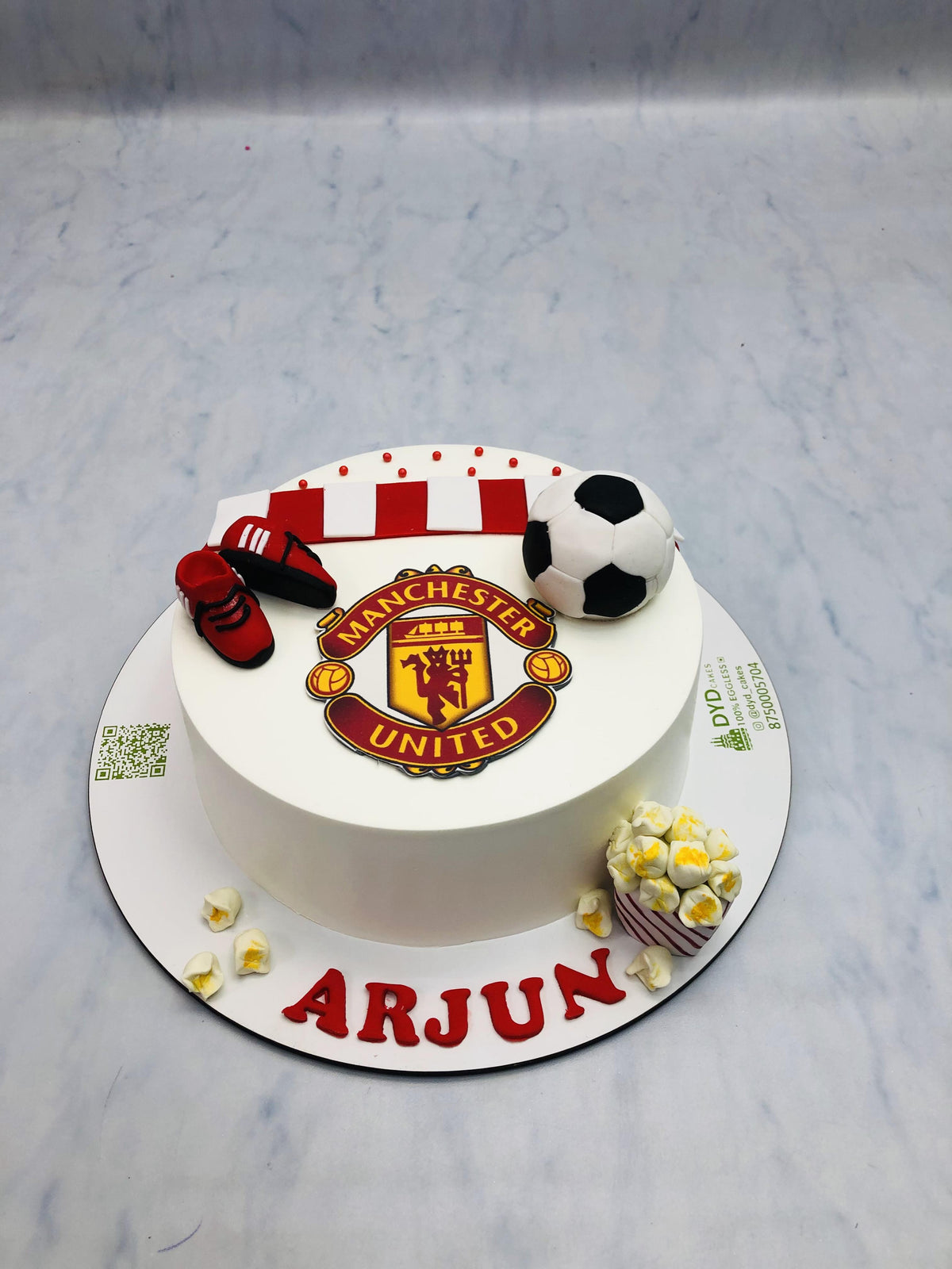 Manchester Team Theme Cake