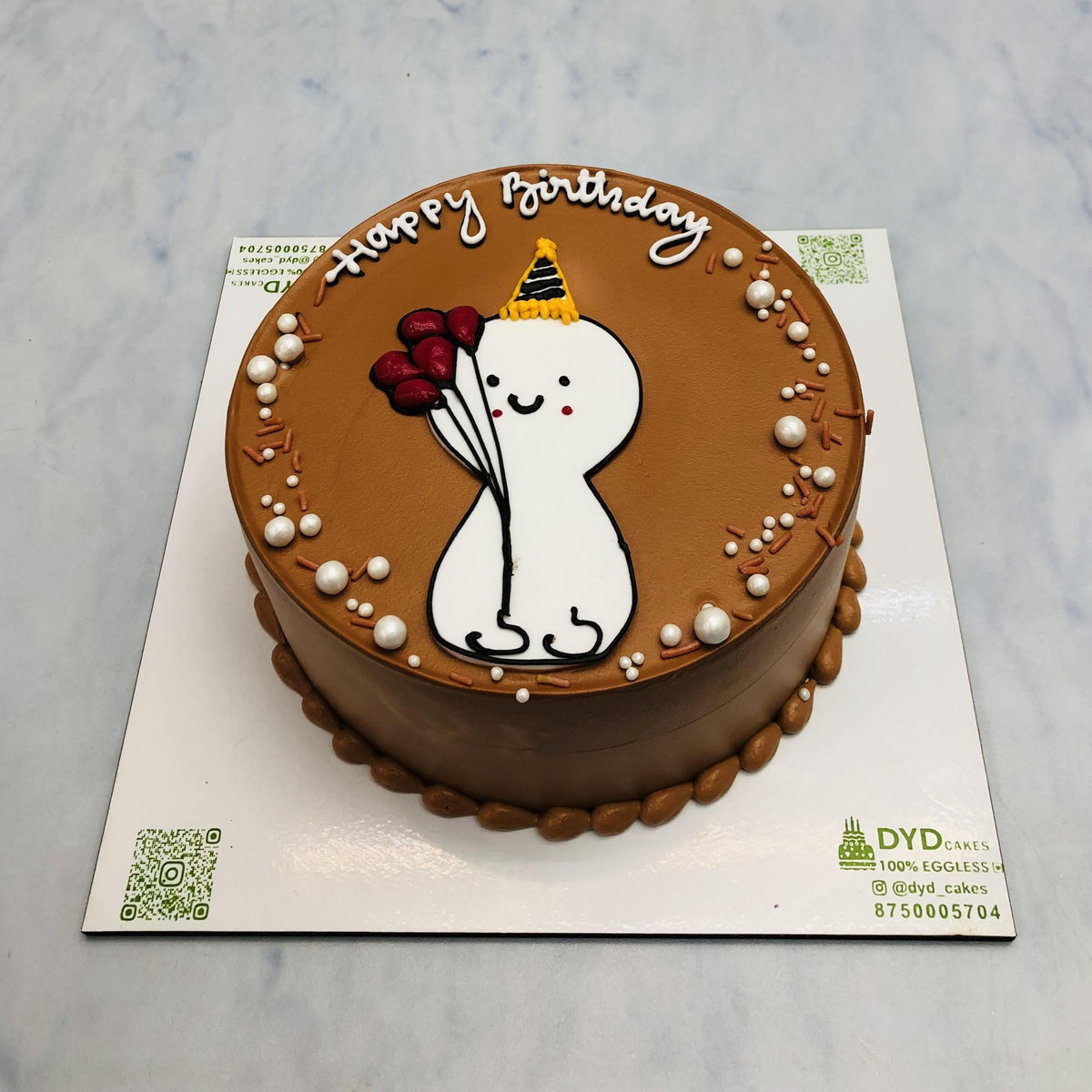 Cute Mimi Brown Cake