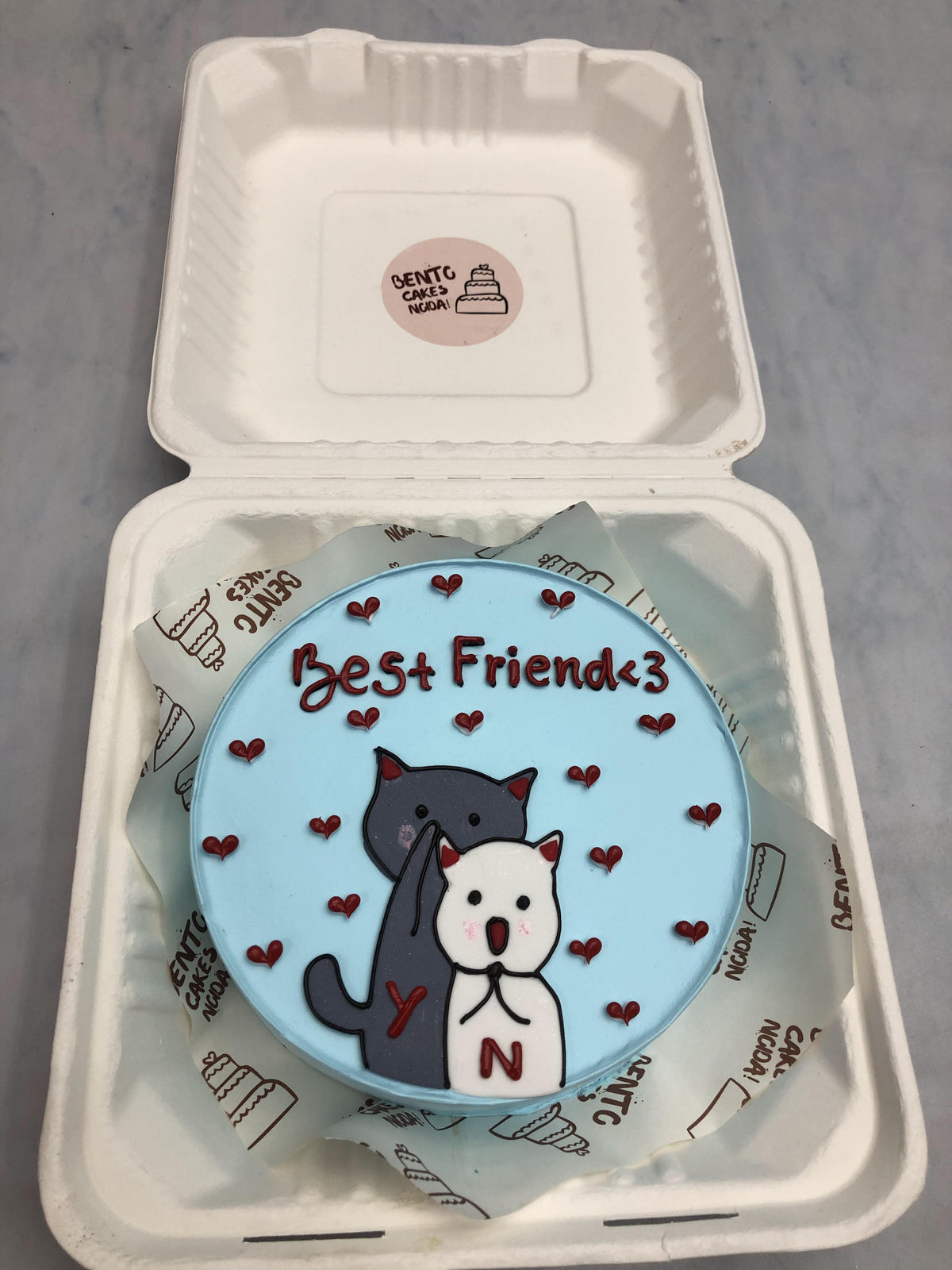 Best Friend Bento Cake