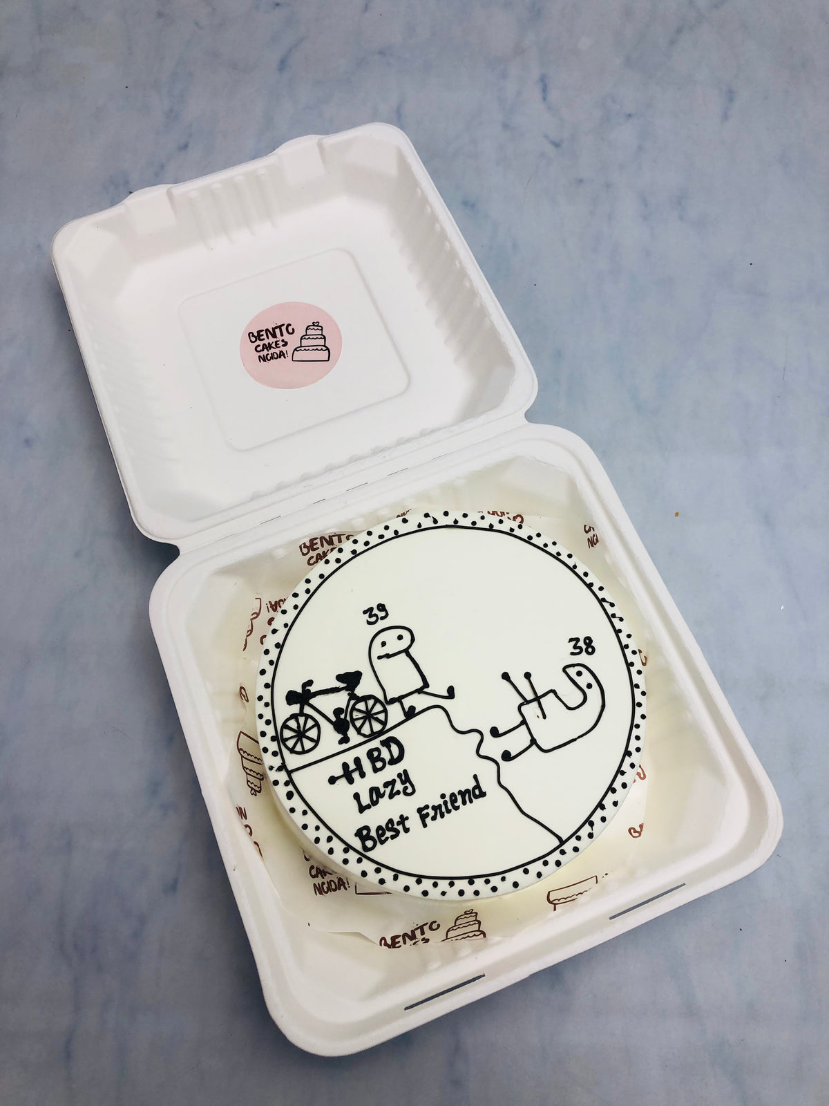 Best Friend Bento Cake