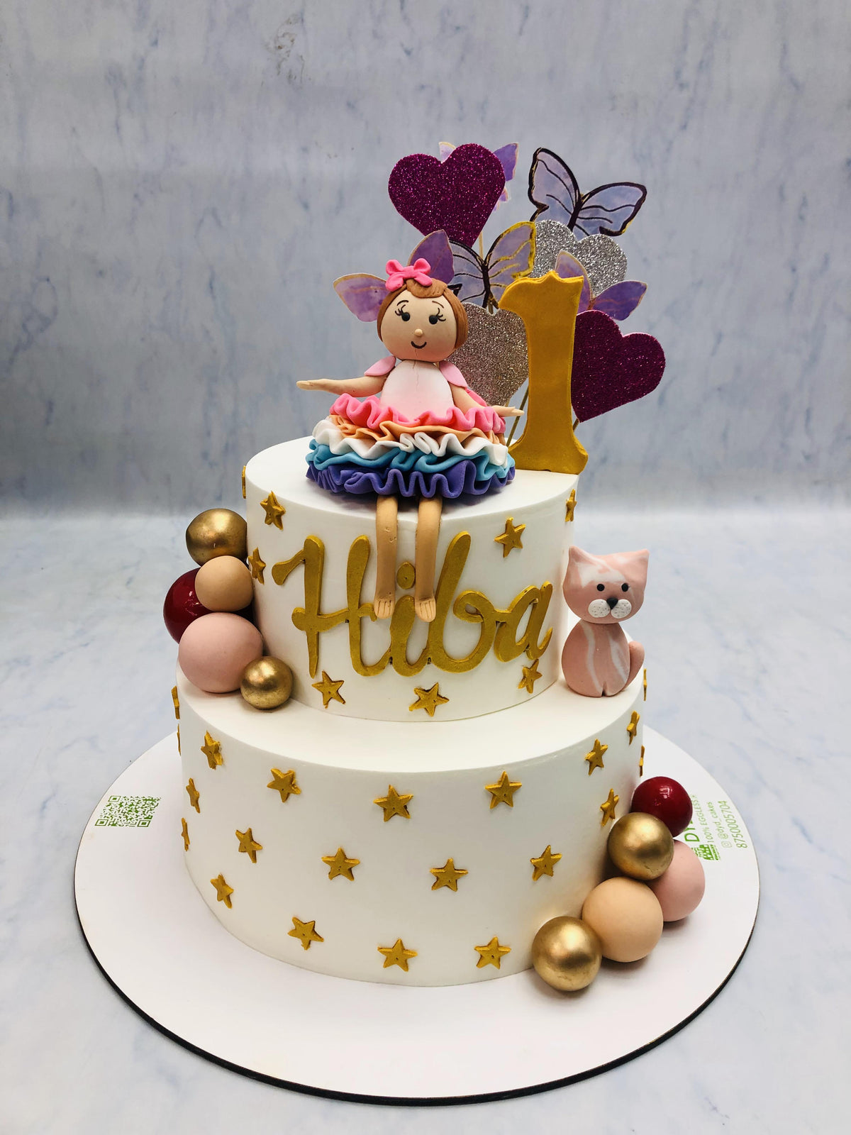 Cute Girl Birthday Cake