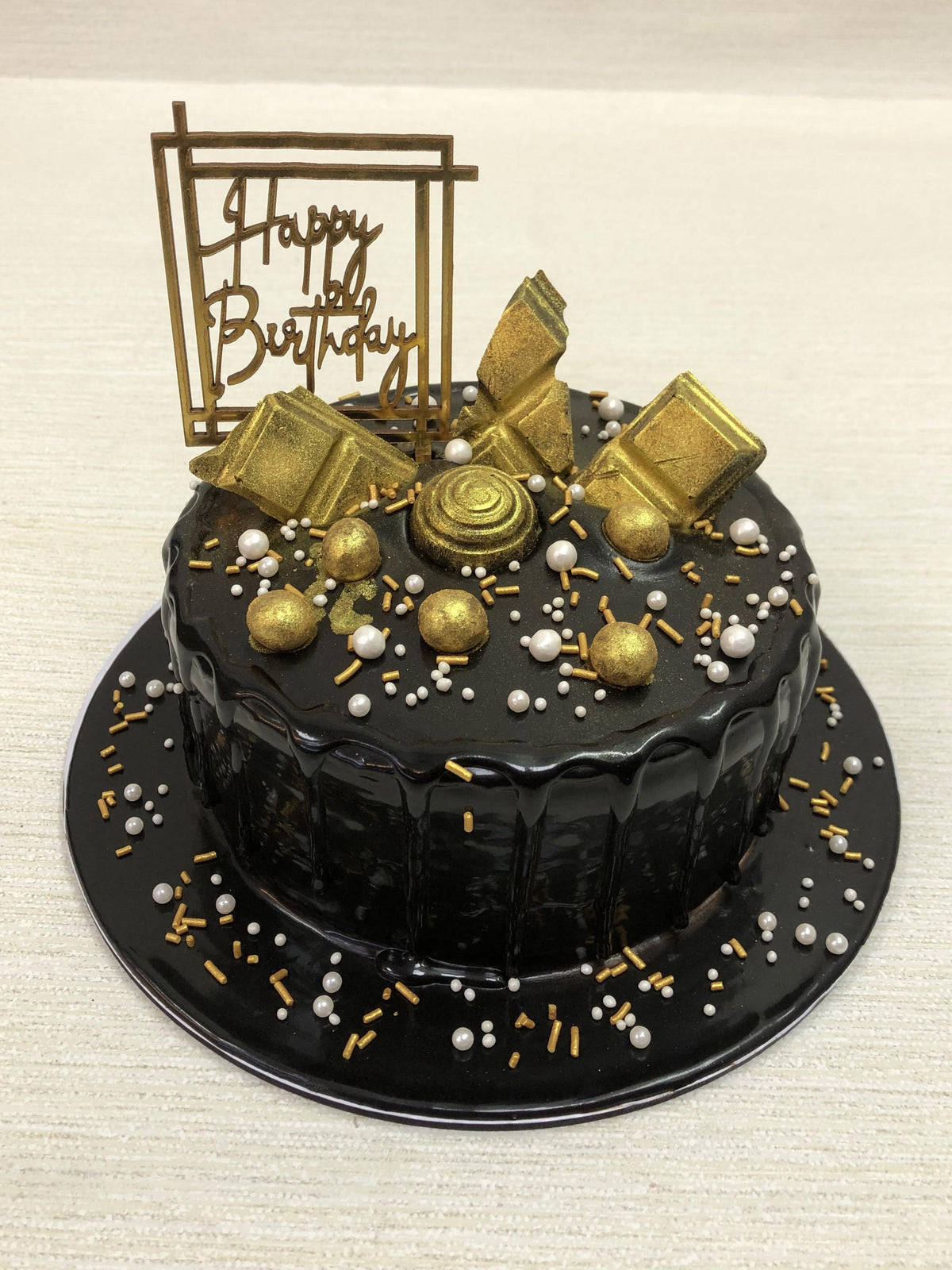 Golden Chocolate Cake