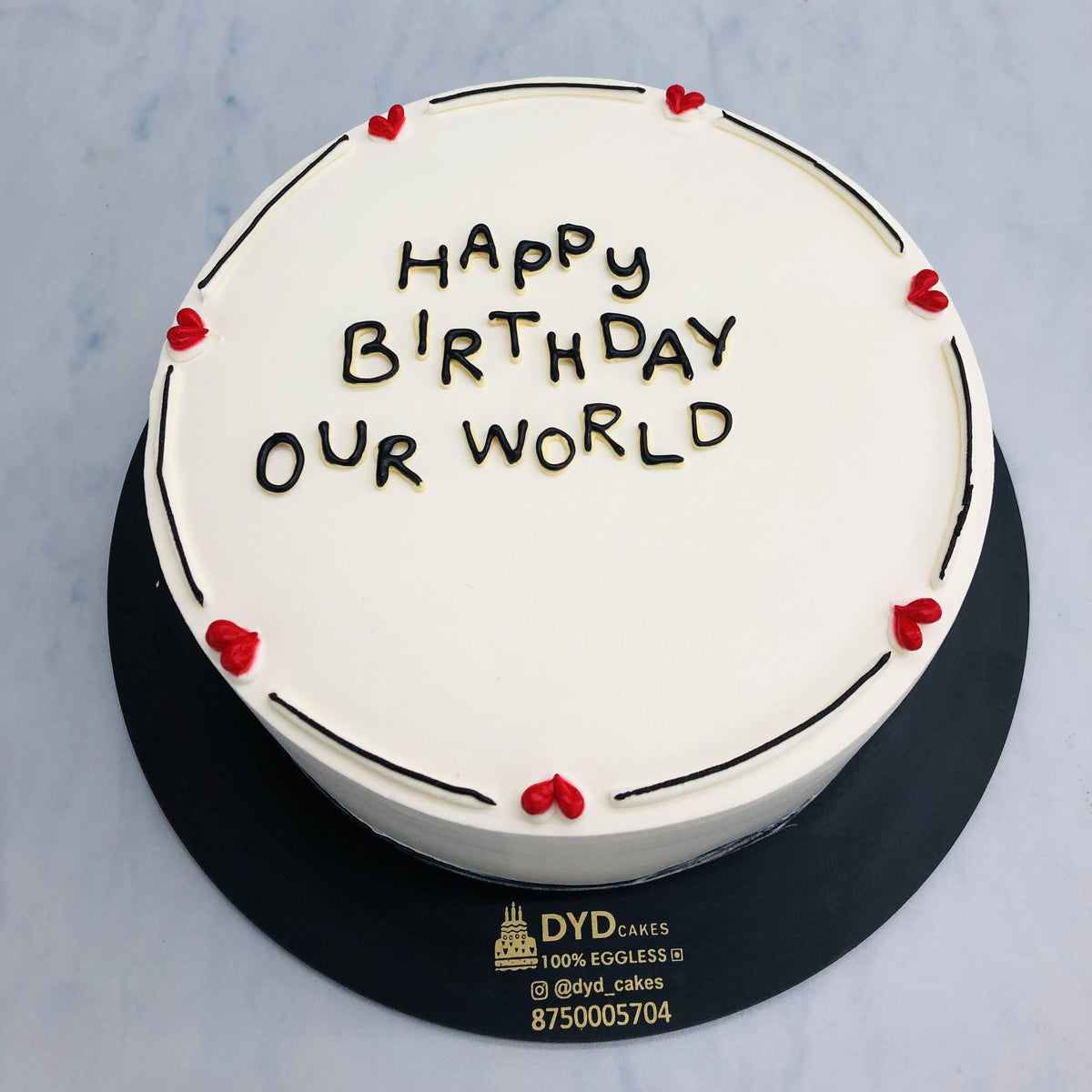 Our World Theme Men's Cake